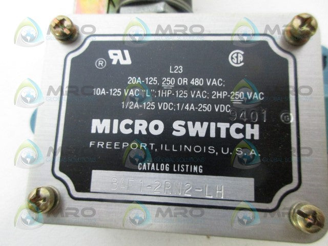 MICROSWITCH BAF1-2RN2-LH LIMIT SWITCH *NEW IN BOX*