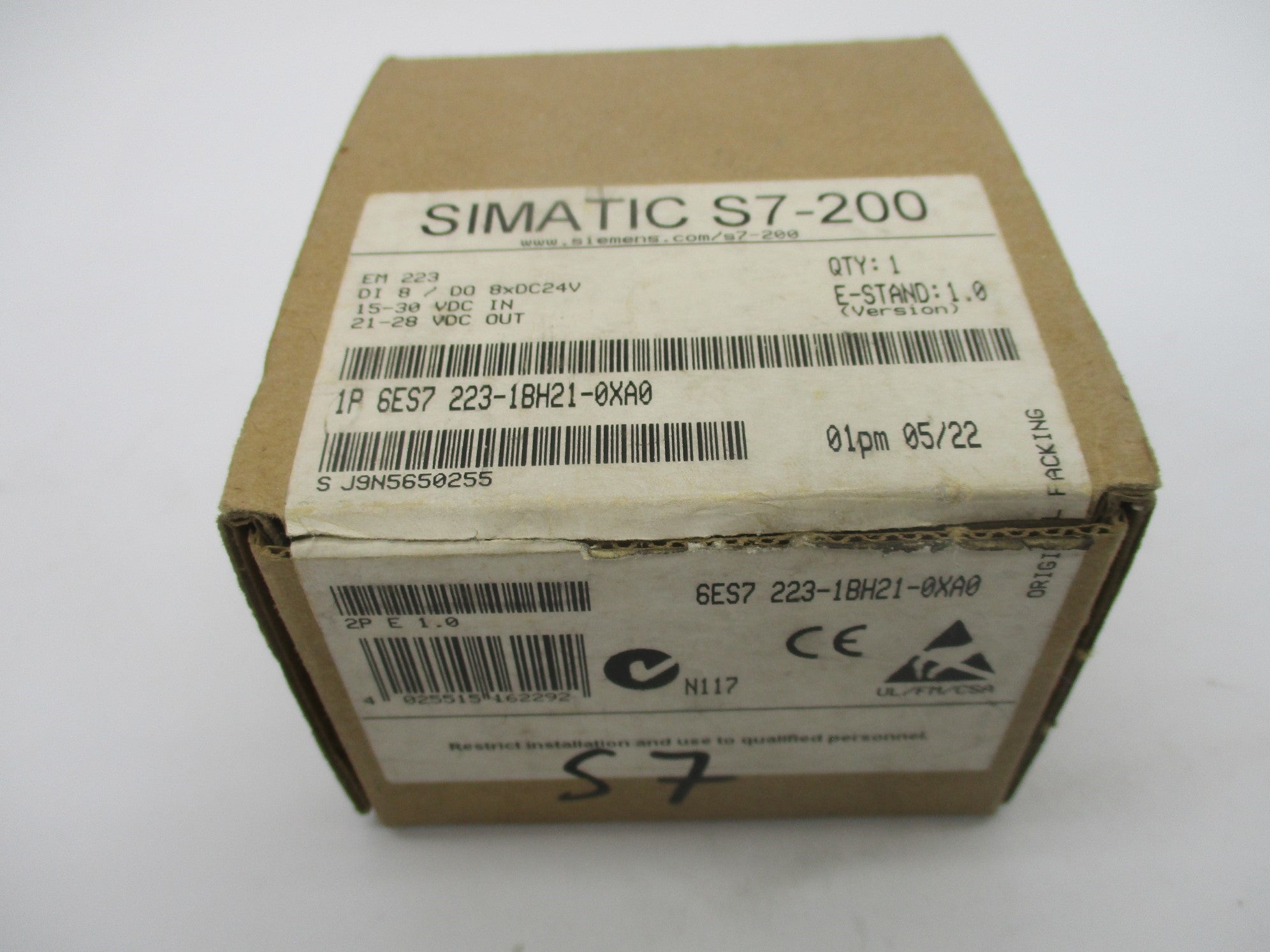 SIEMENS 6ES7223-1BH21-0XA0 24VDC NSMP