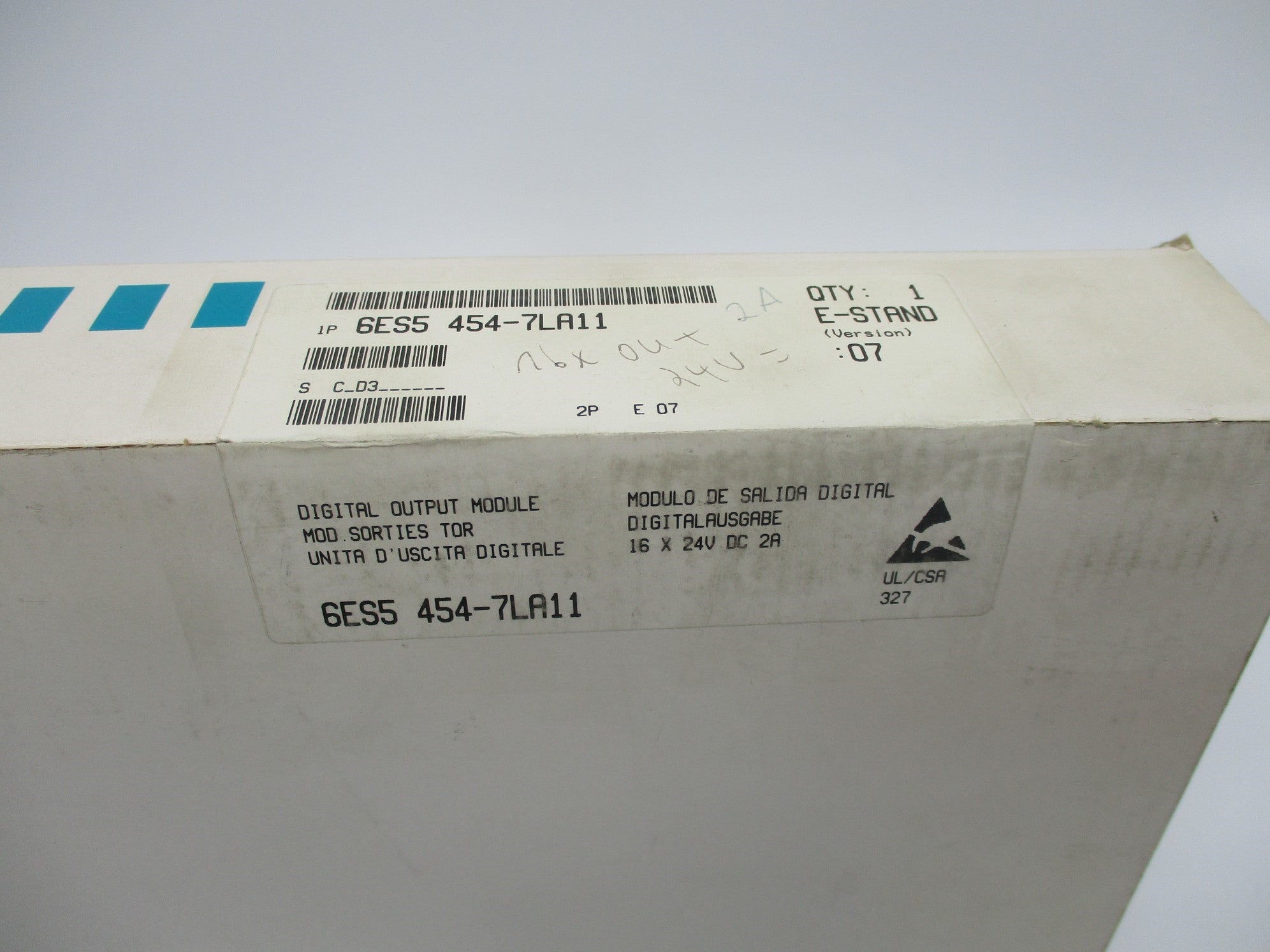 SIEMENS 6ES5454-7LA11 24VDC 2A NSFS