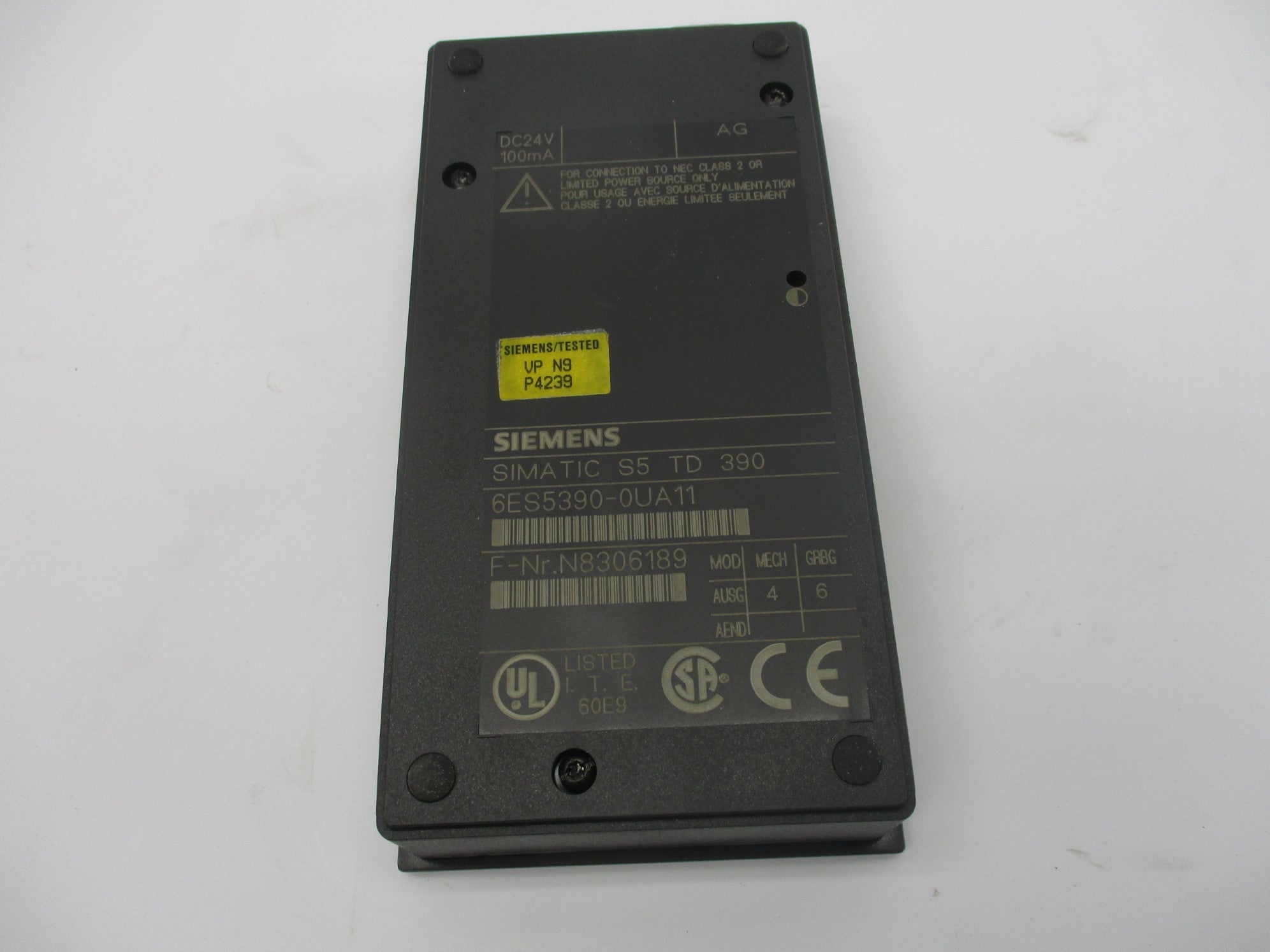 SIEMENS 6ES5390-0UA11 NSMP