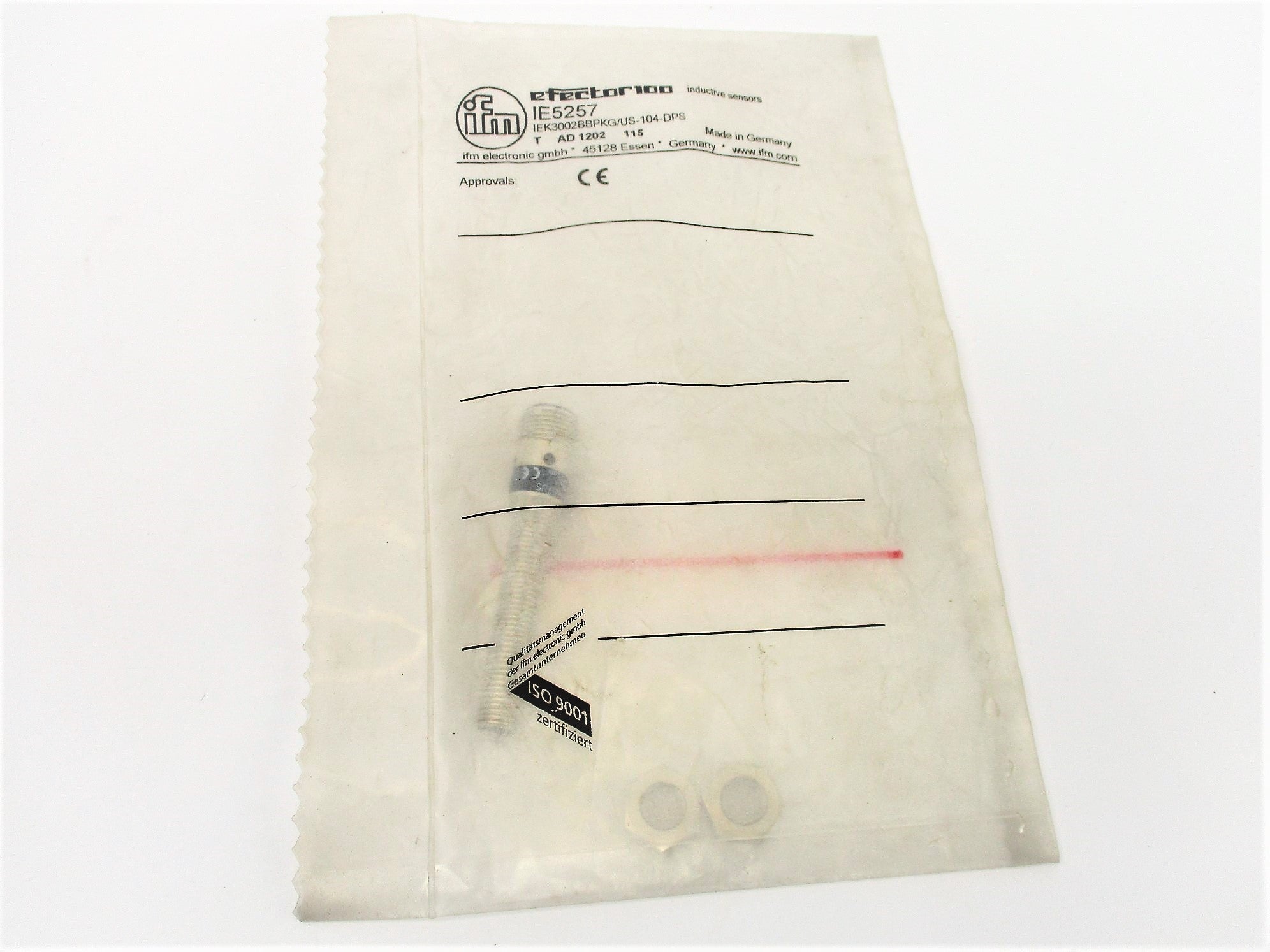 IFM EFECTOR IEK3002BBPKG/US-104-DPS IE5257 NSMP