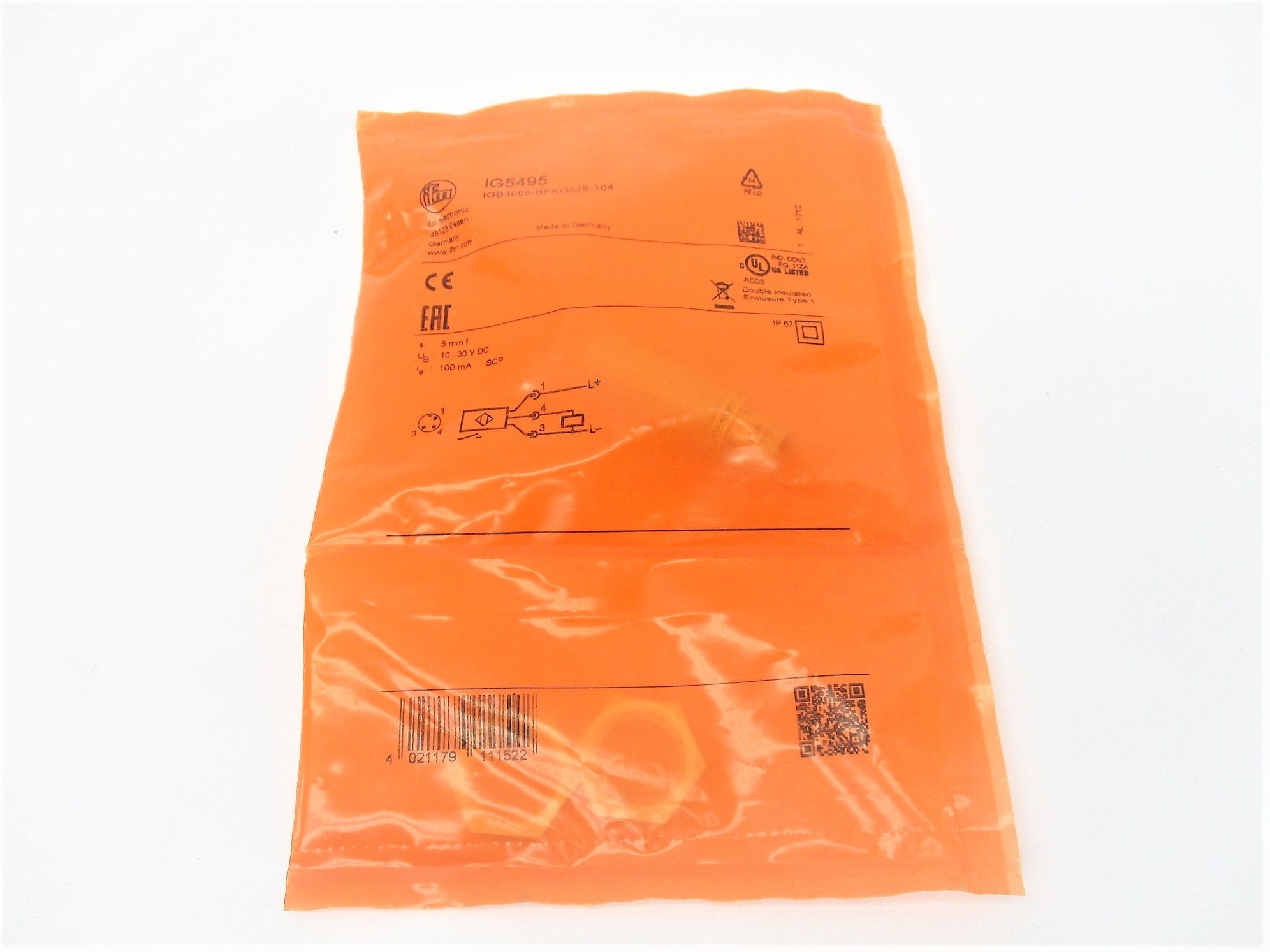 IFM EFECTOR IG5495 NSMP