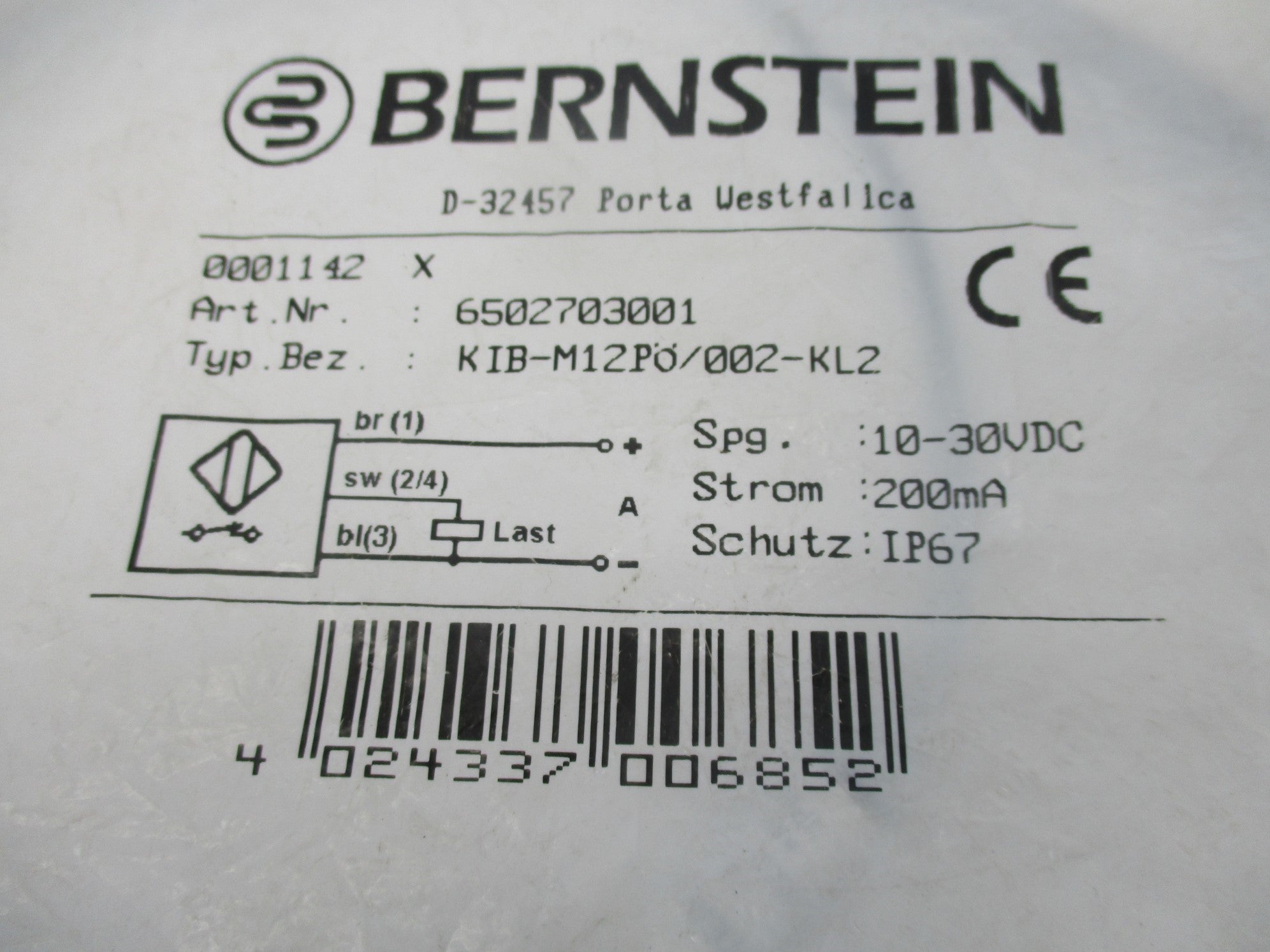BERNSTEIN 6502703001 NSMP