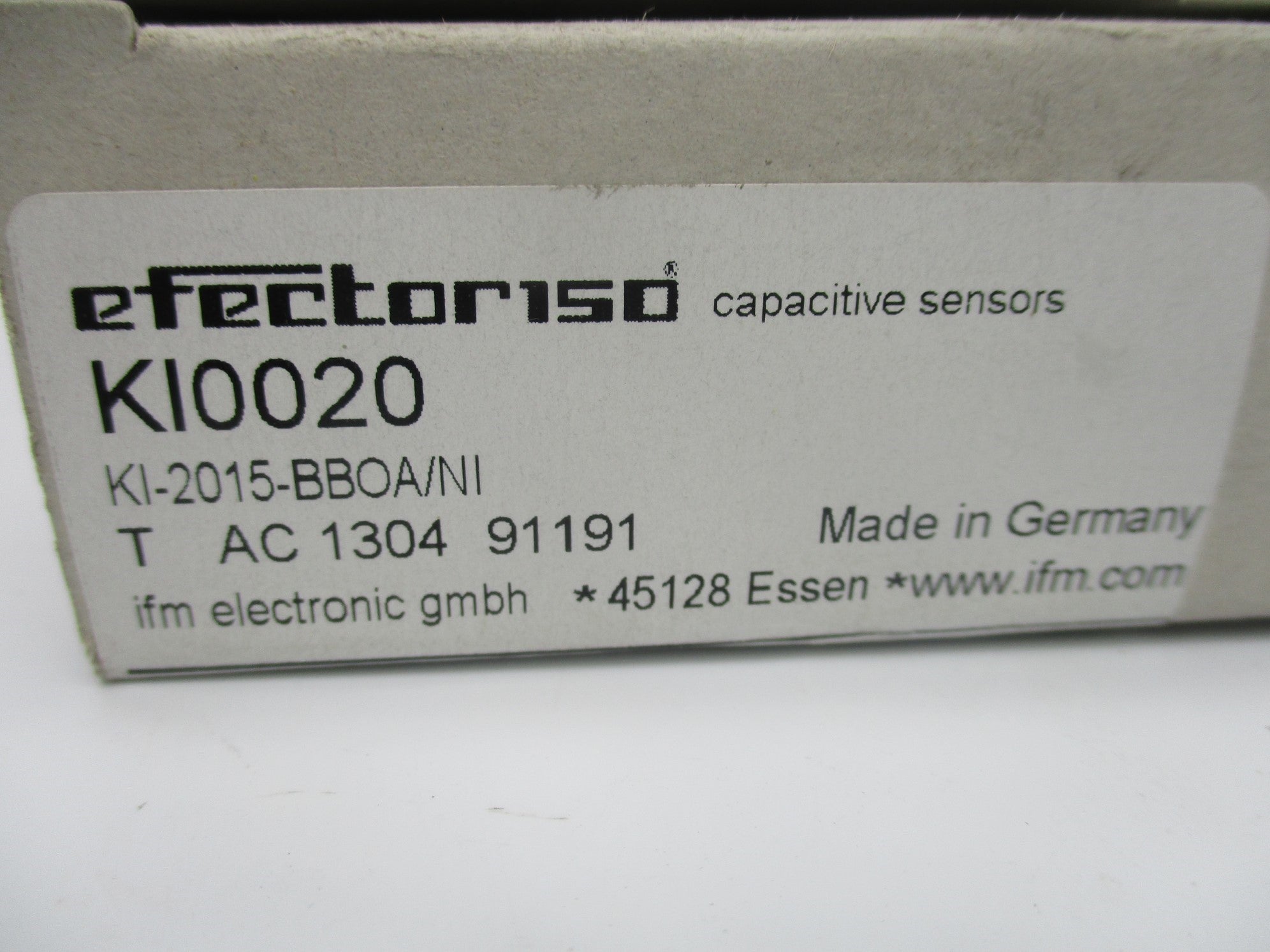 IFM EFECTOR KI0020 NSMP