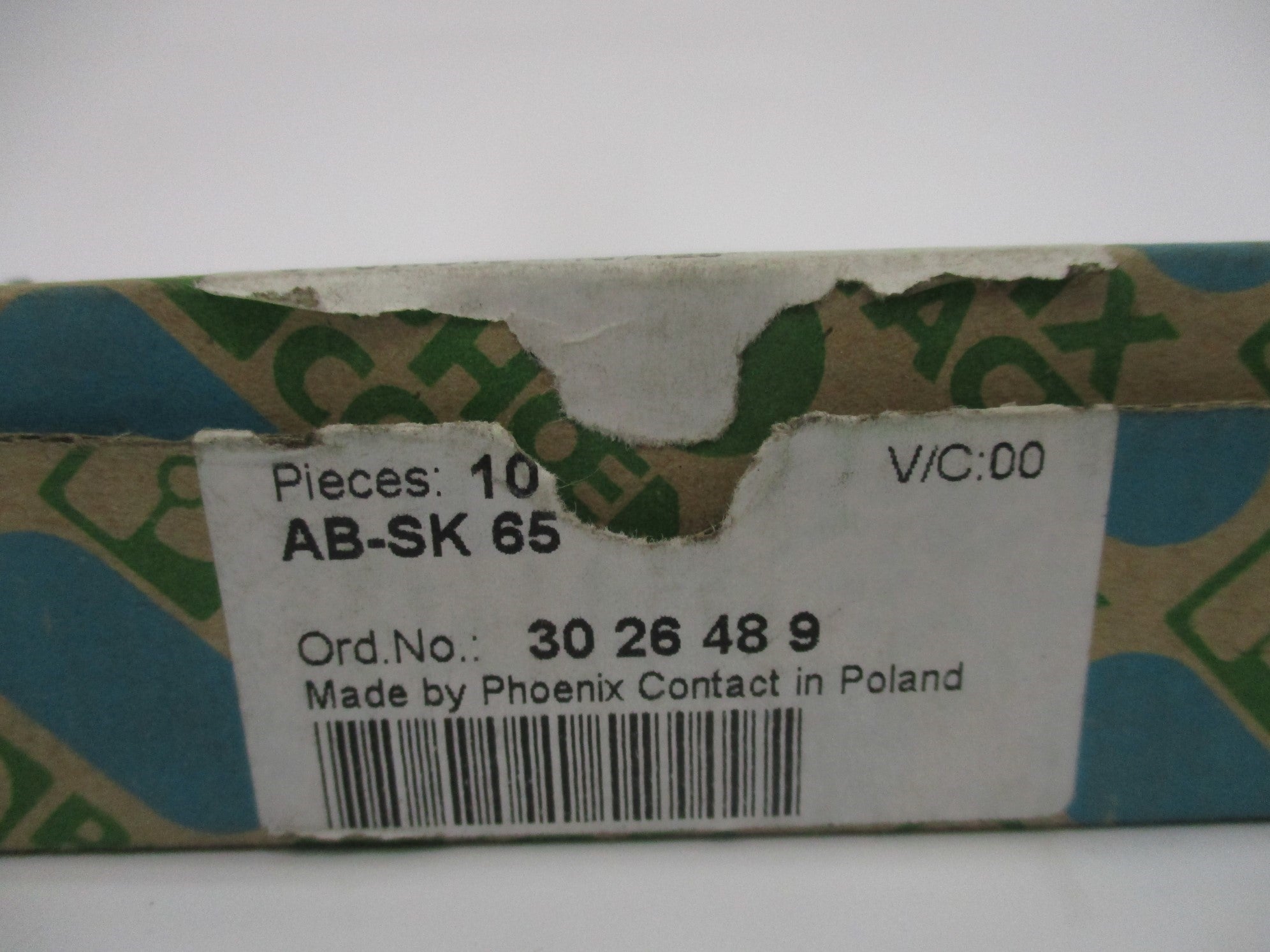 PHOENIX CONTACT AB-SK65 (PKG OF 10) NSMP