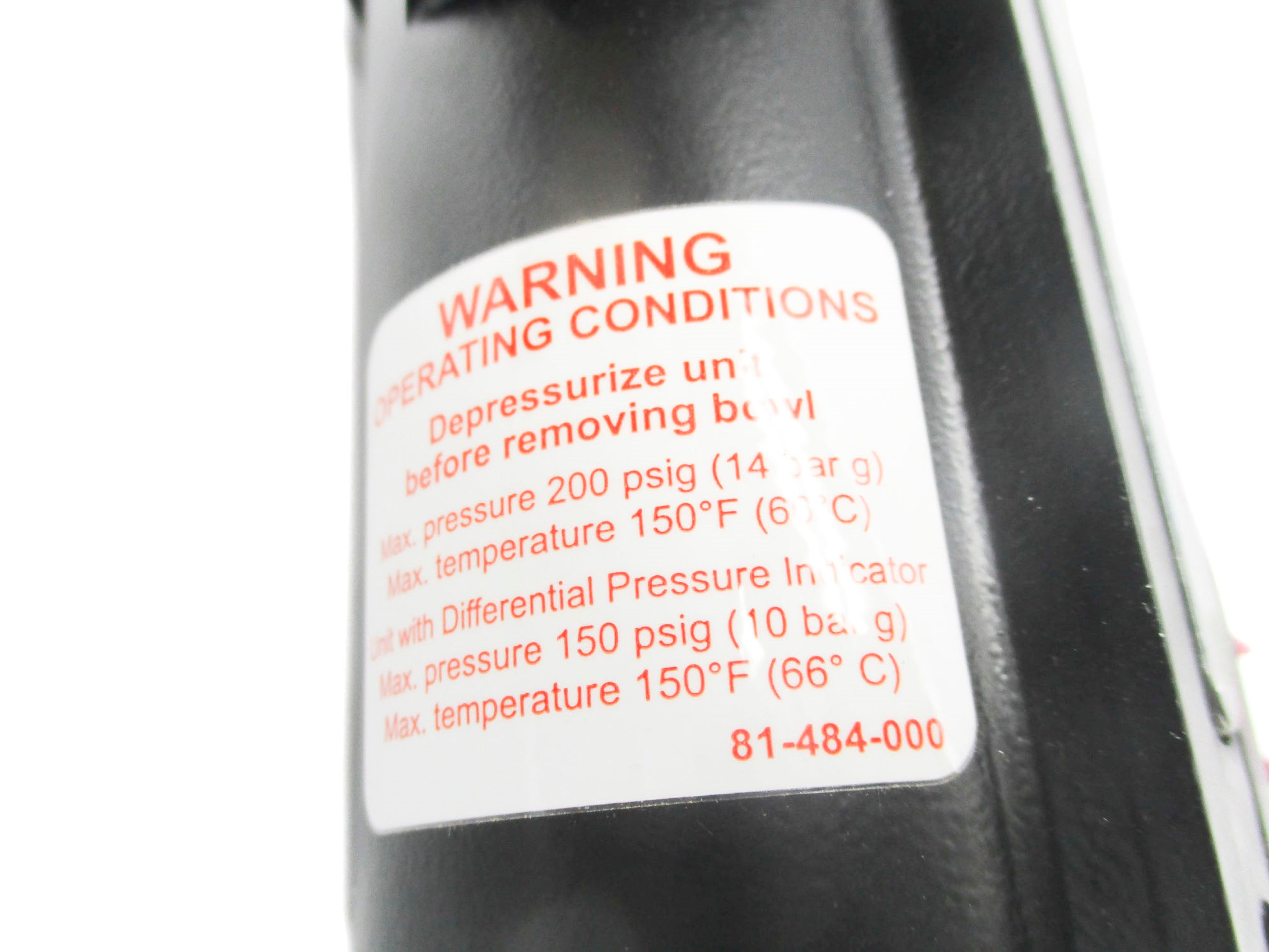 WILKERSON 81-484-000 200PSIG NSNP