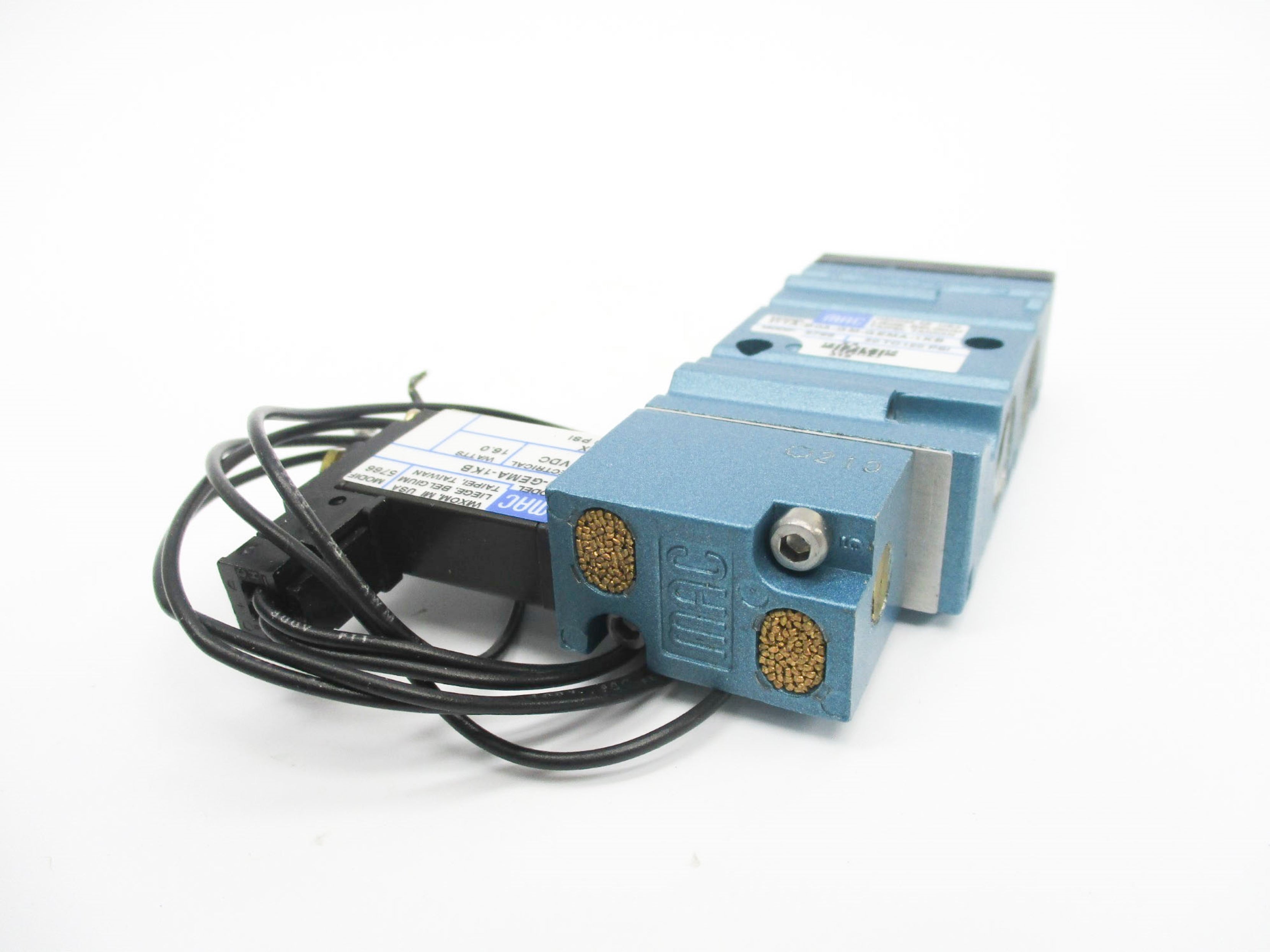 MAC 411A-B0A-GM-GEMA-1KB 24VDC 20-120PSI NSMP