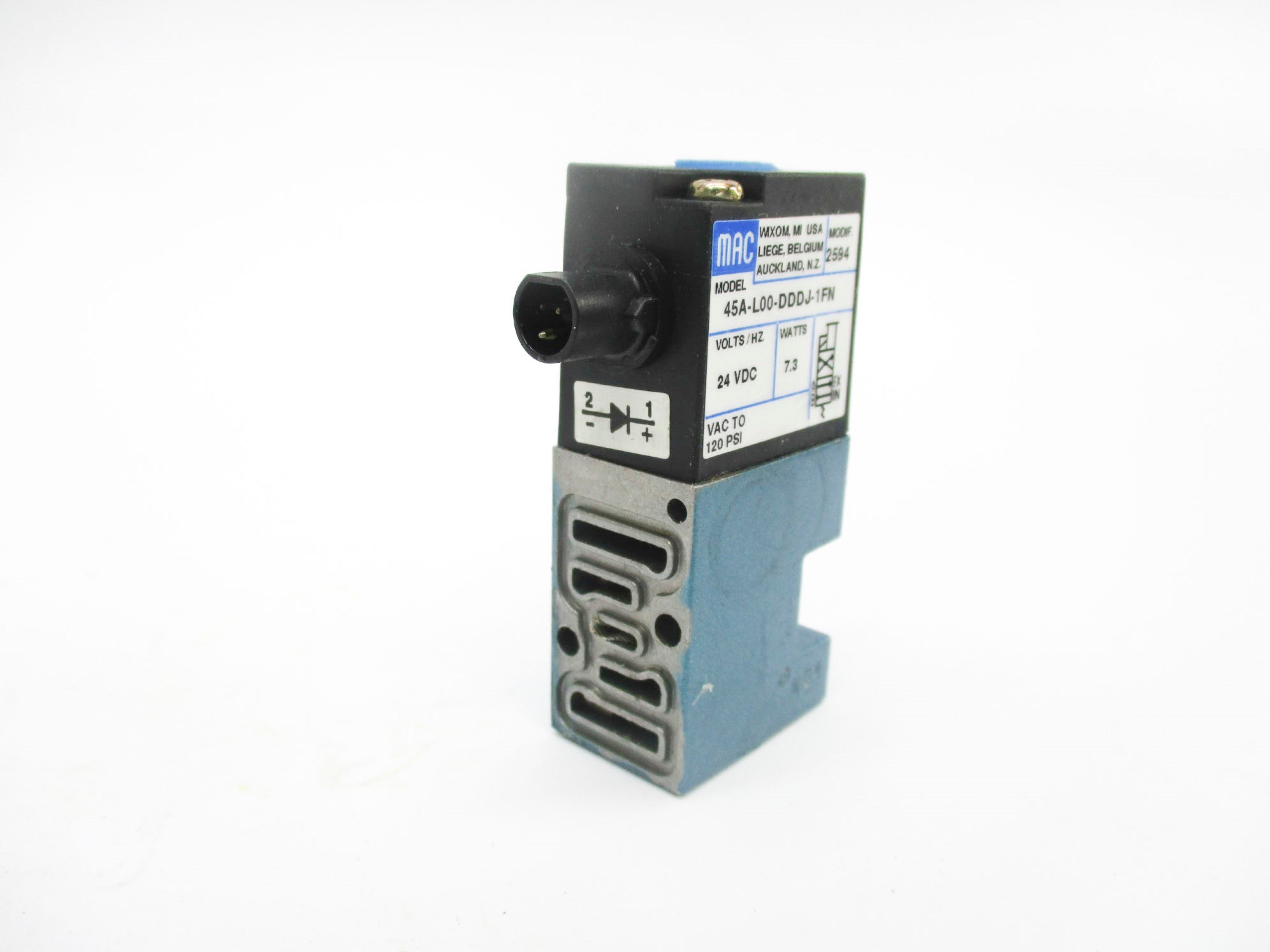 MAC 45A-L00-DDDJ-1FN 24VDC 120PSI NSMP