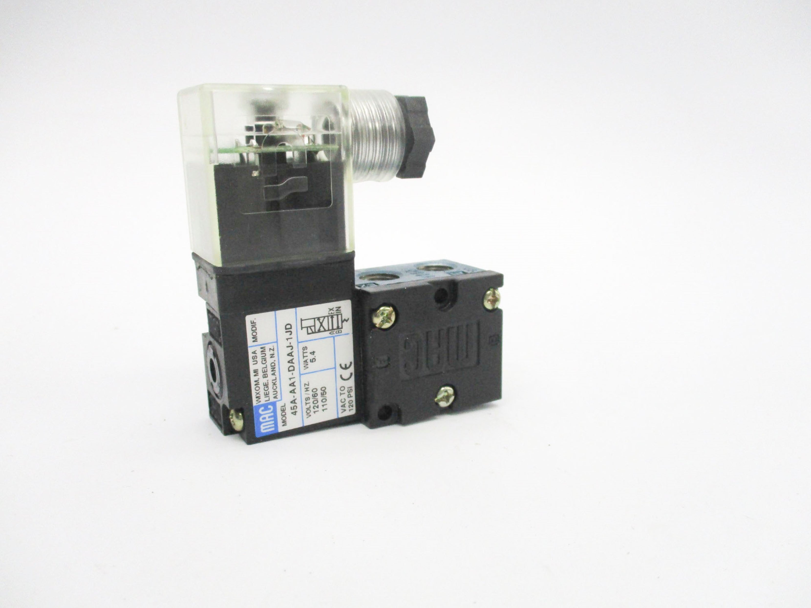MAC 45A-AA1-DAAJ-1JD 120/110V 120PSI NSMP