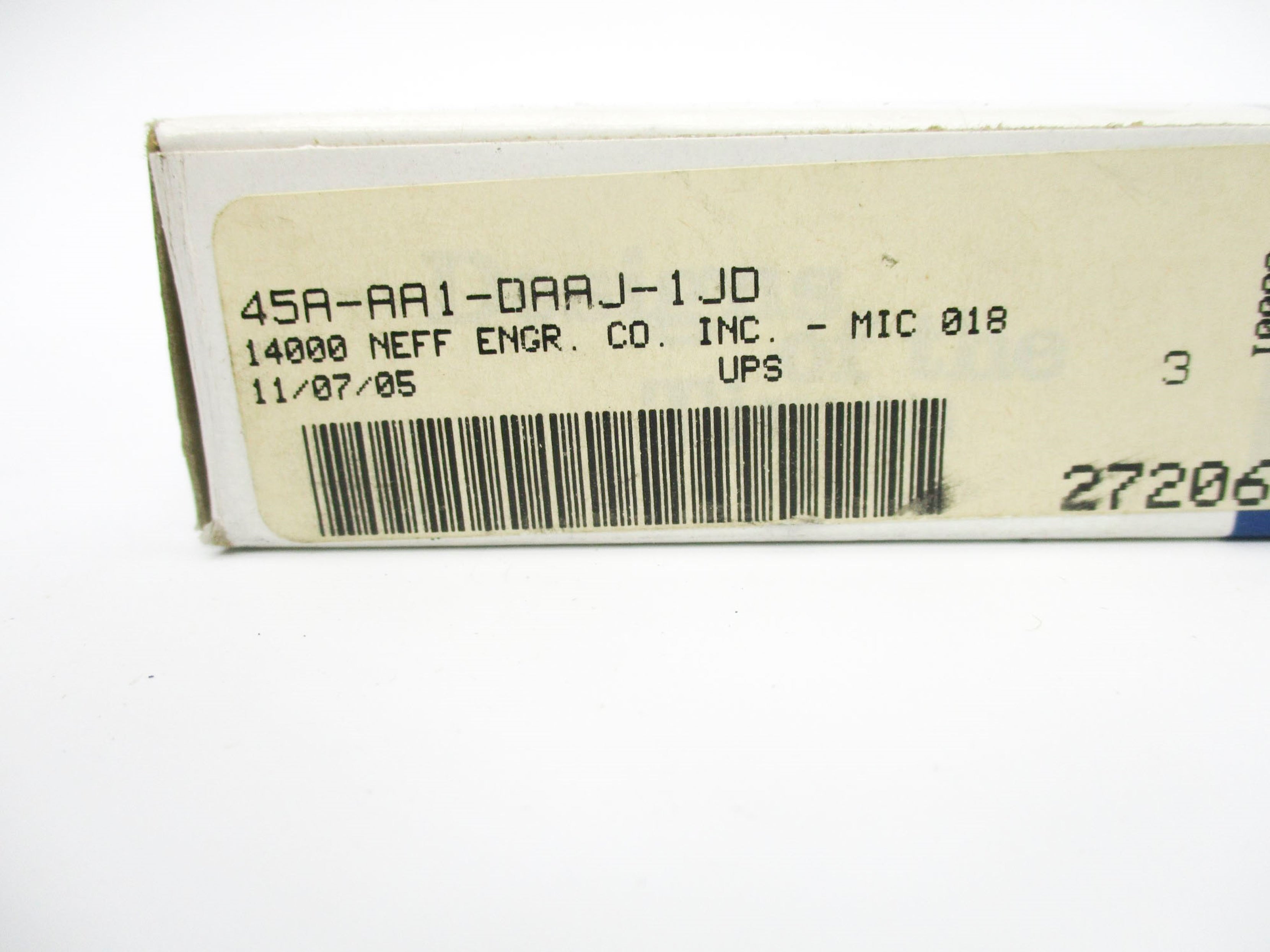 MAC 45A-AA1-DAAJ-1JD 120/110V 120PSI NSMP