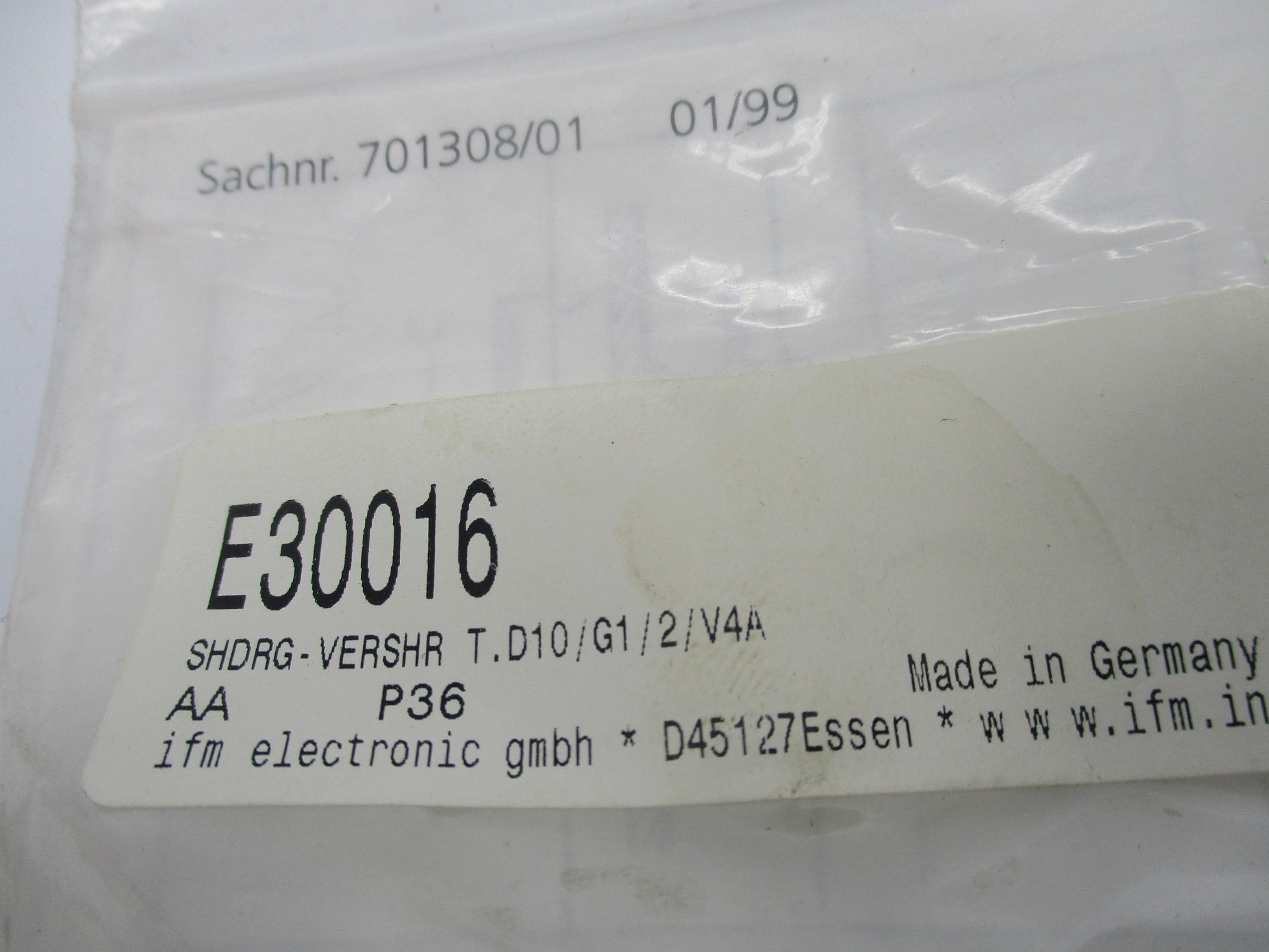 IFM EFECTOR E30016 NSMP
