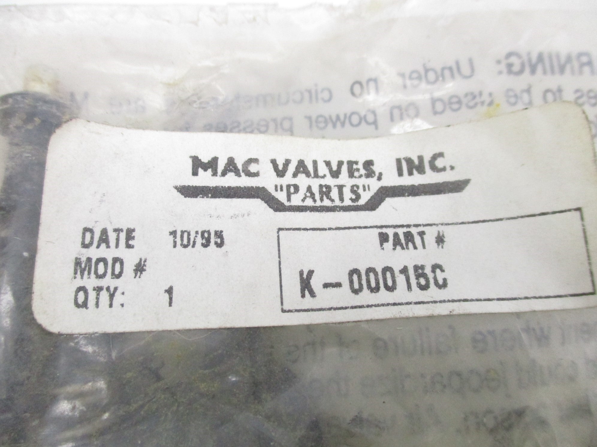 MAC VALVES K-00015C NSMP