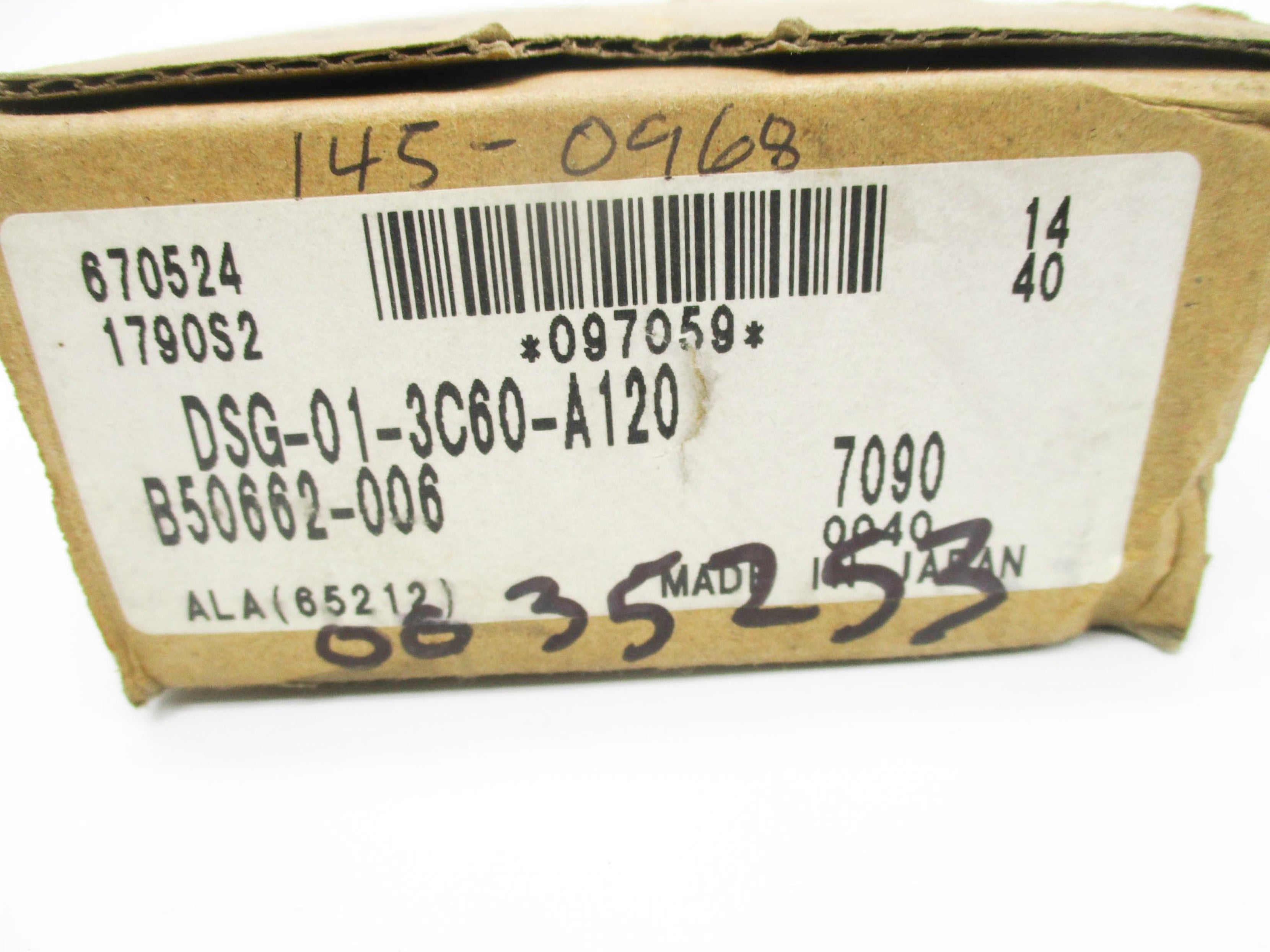 YUKEN KOGYO DSG-01-3C60-A120-7090 NSMP