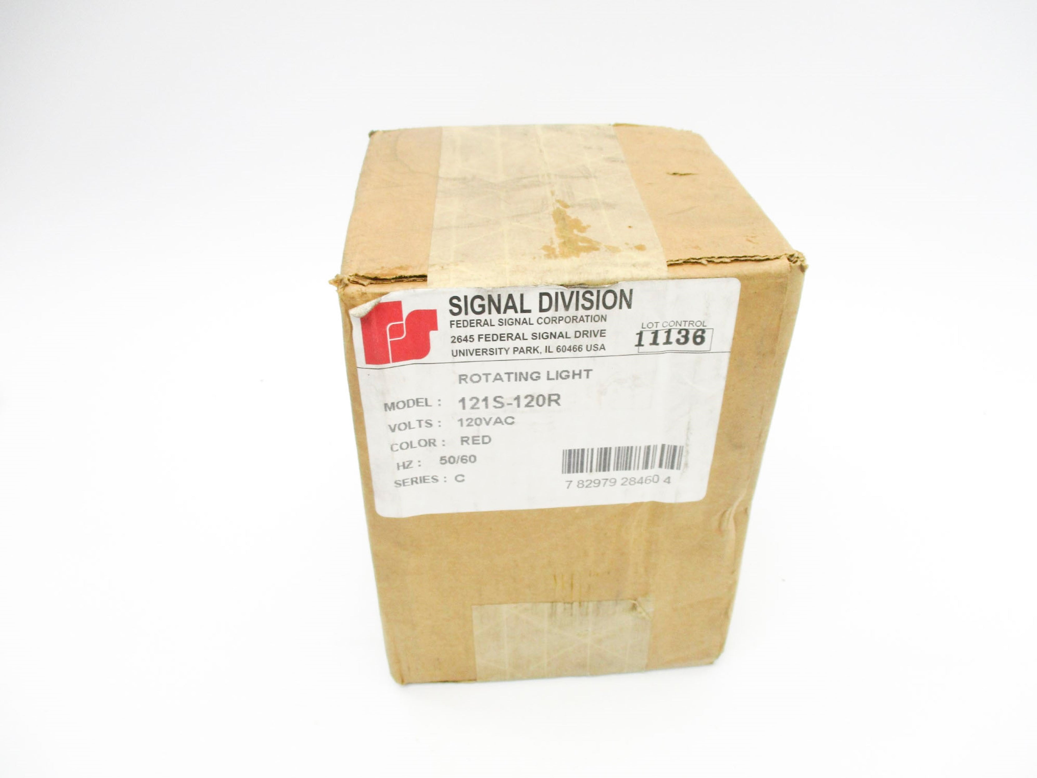 FEDERAL SIGNAL 121S-120R SER. C 120VAC NSFS
