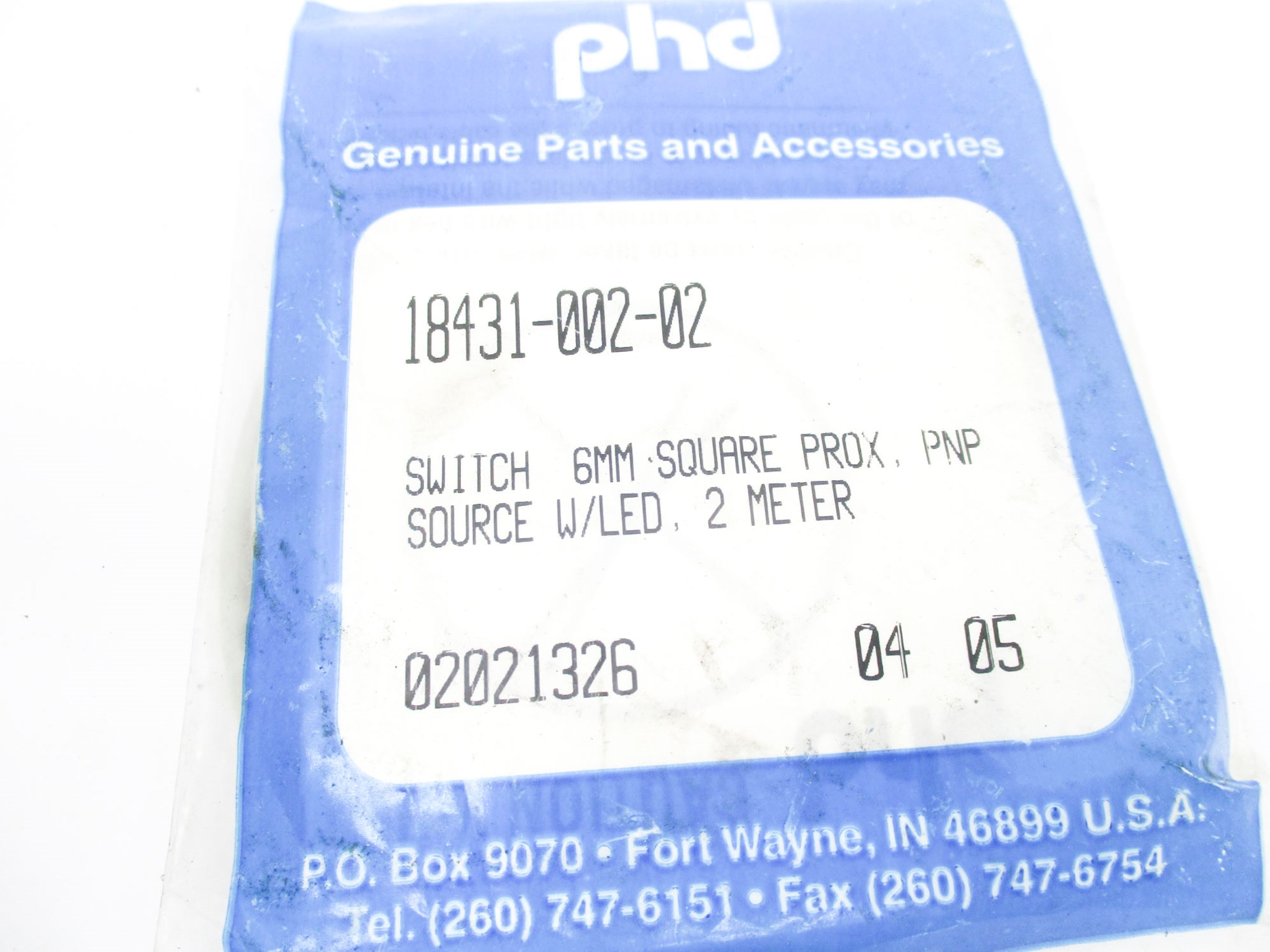 PHD 18431-002-02 NSMP