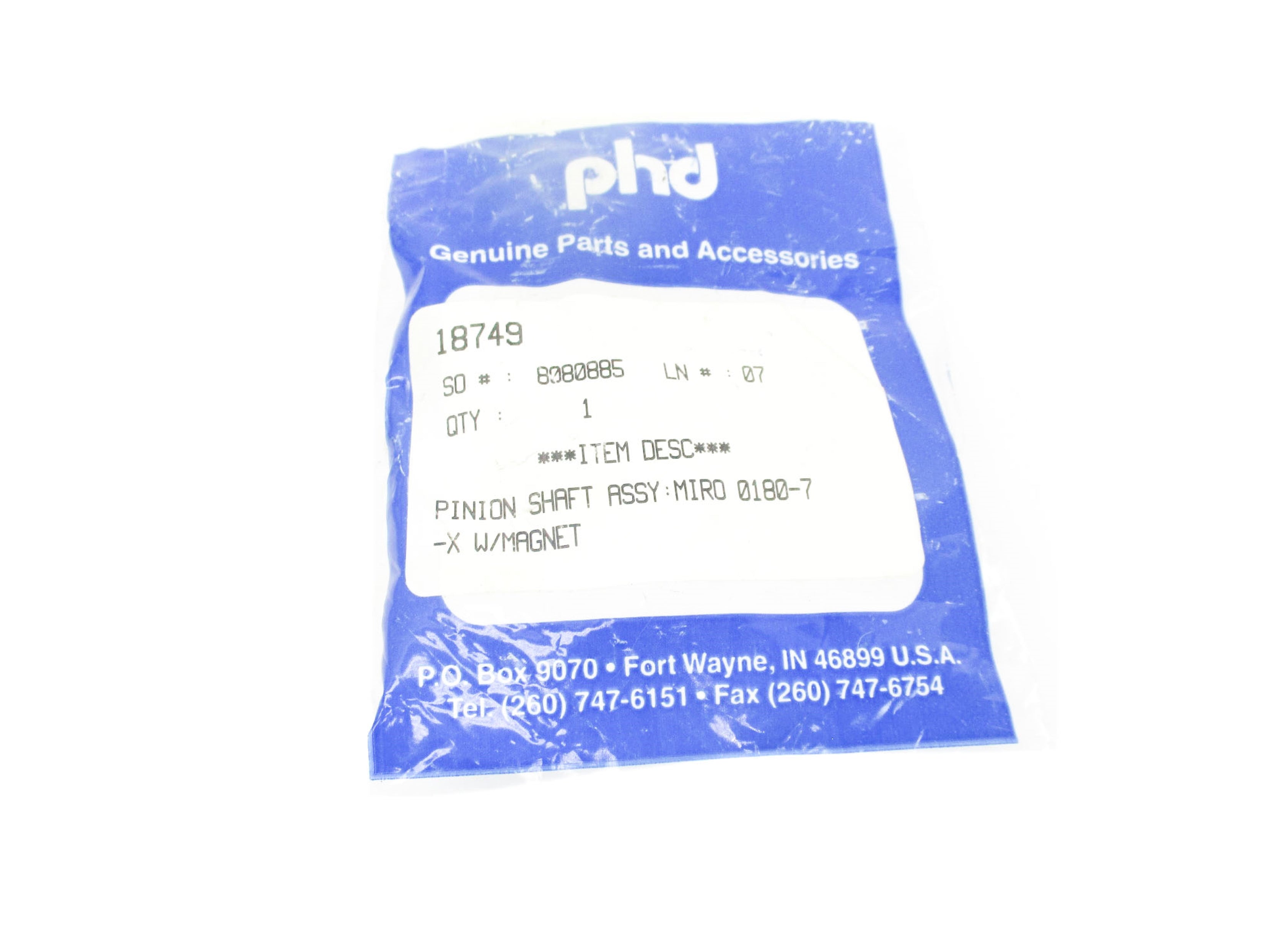 PHD 18749 NSMP