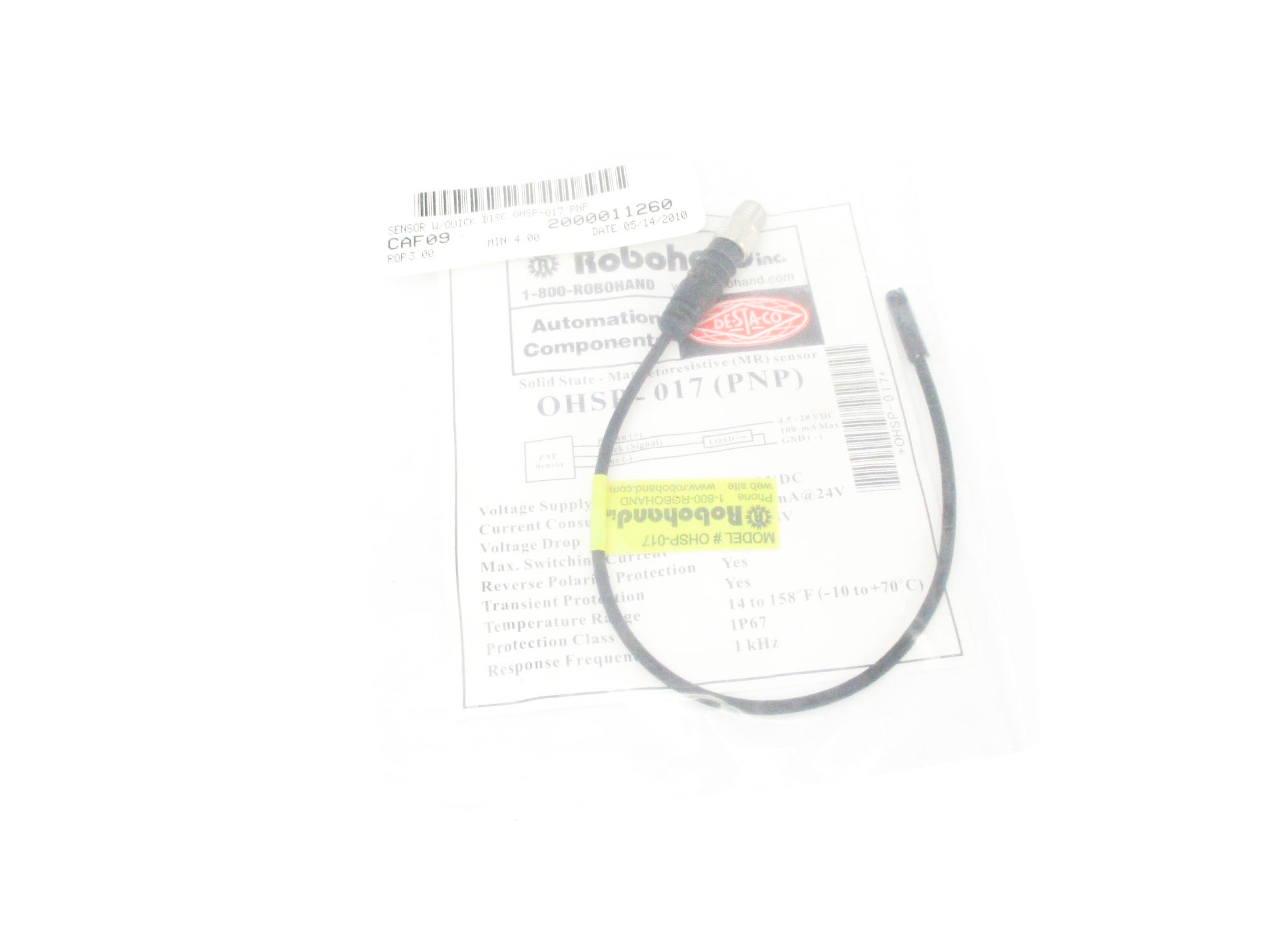 ROBOHAND OHSP-017(PNP) NSMP