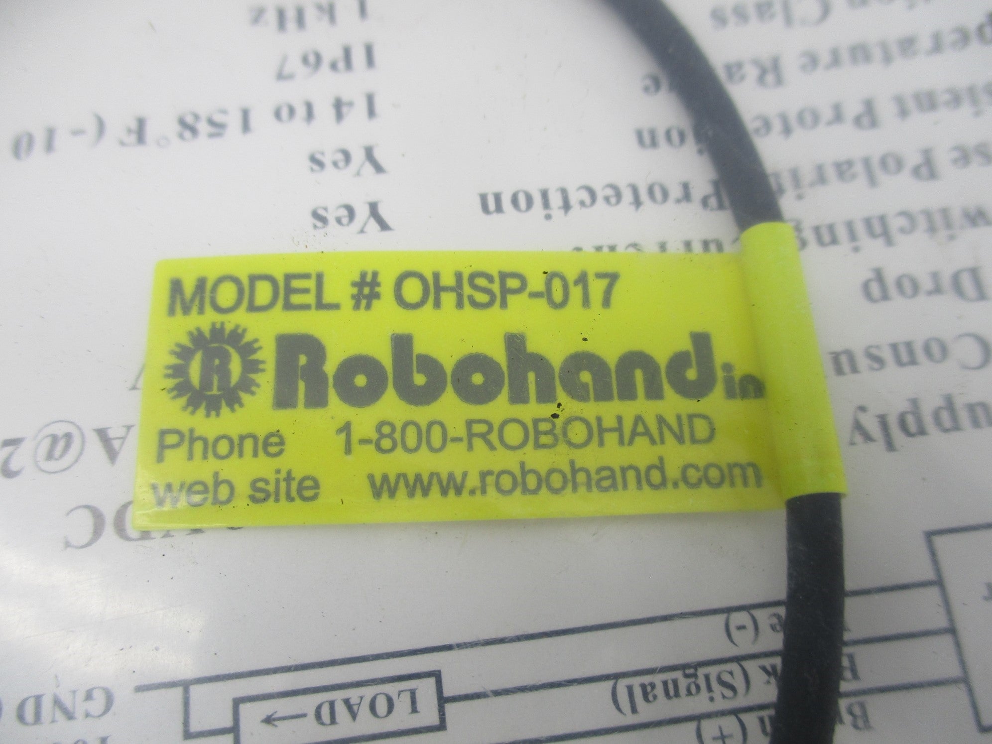 ROBOHAND OHSP-017(PNP) NSMP