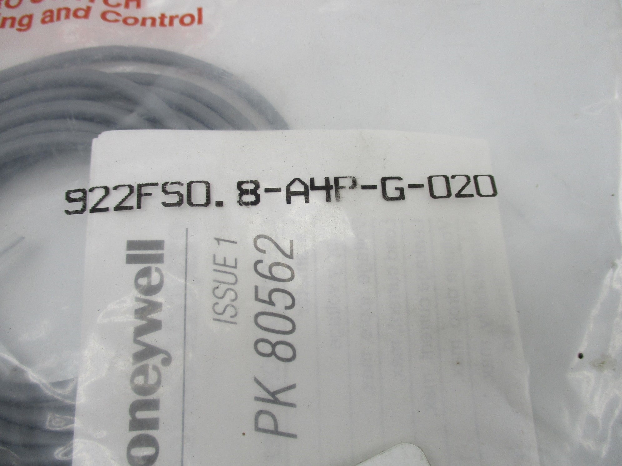 HONEYWELL 922FS0.8-A4P-G-020 NSMP