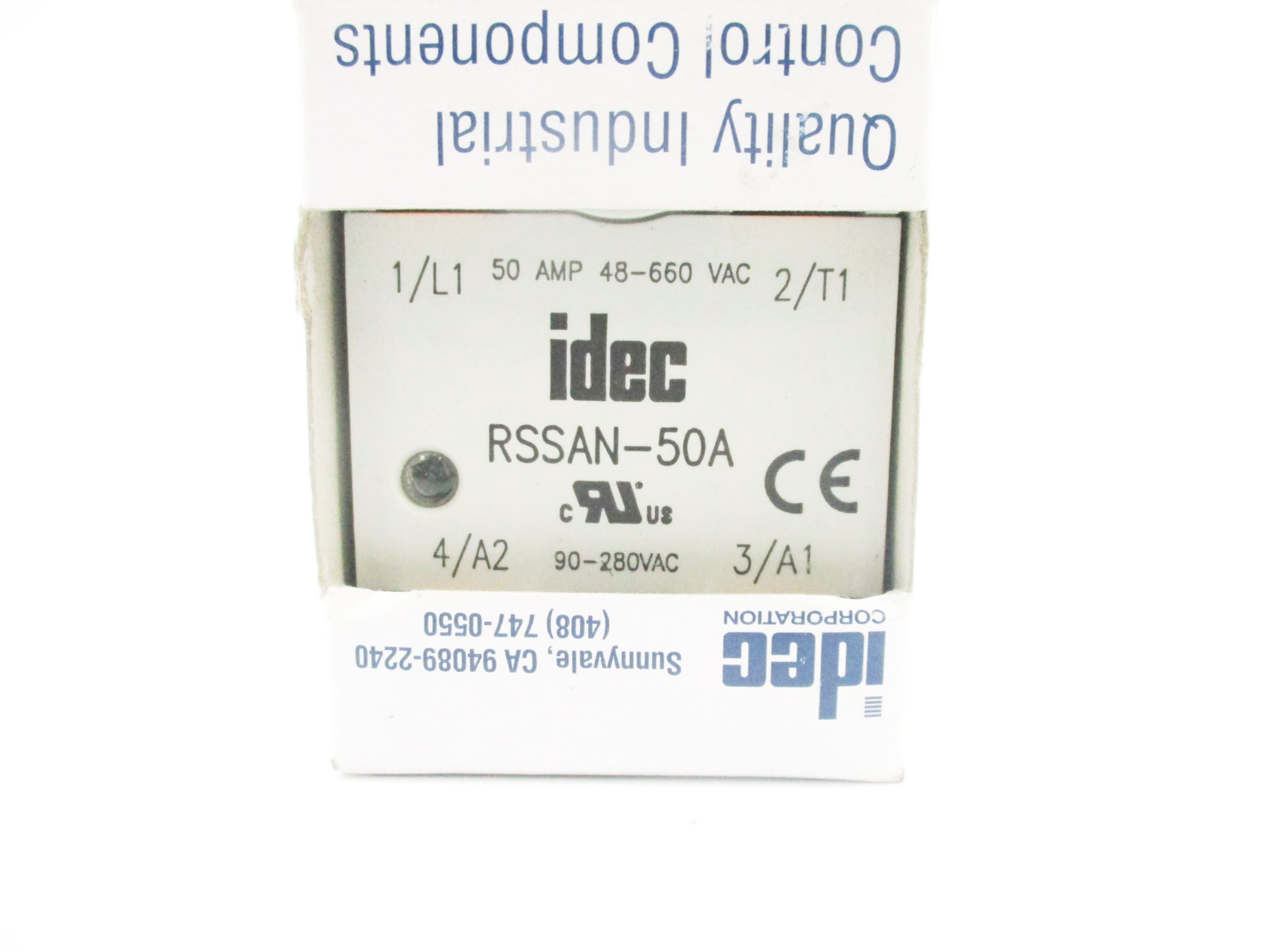 IDEC RSSAN-50A 50A 48-660VAC NSMP