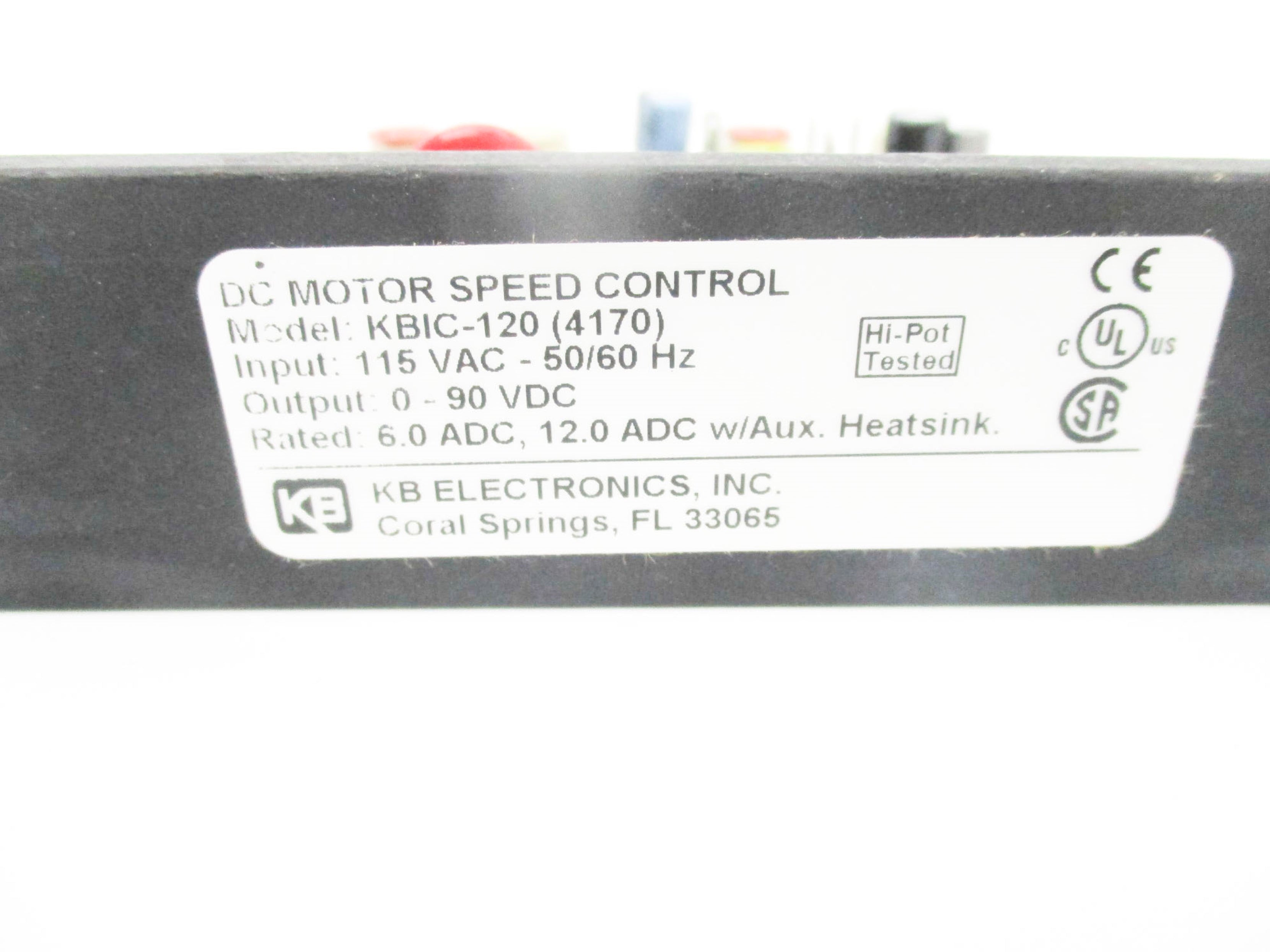 KB ELECTRONICS KBIC-120(4170) UNMP