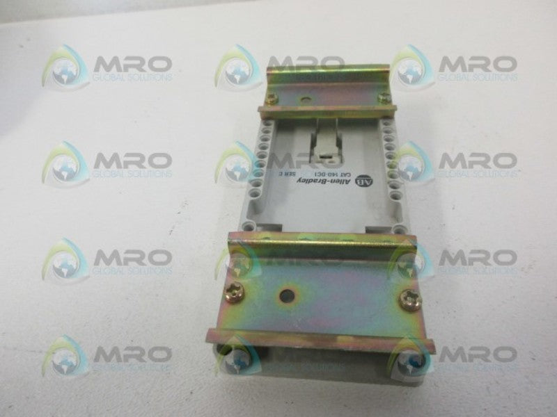 ALLEN BRADLEY 140-DC1 SER.C MOTOR STARTER PLATE ADAPTER *USED*