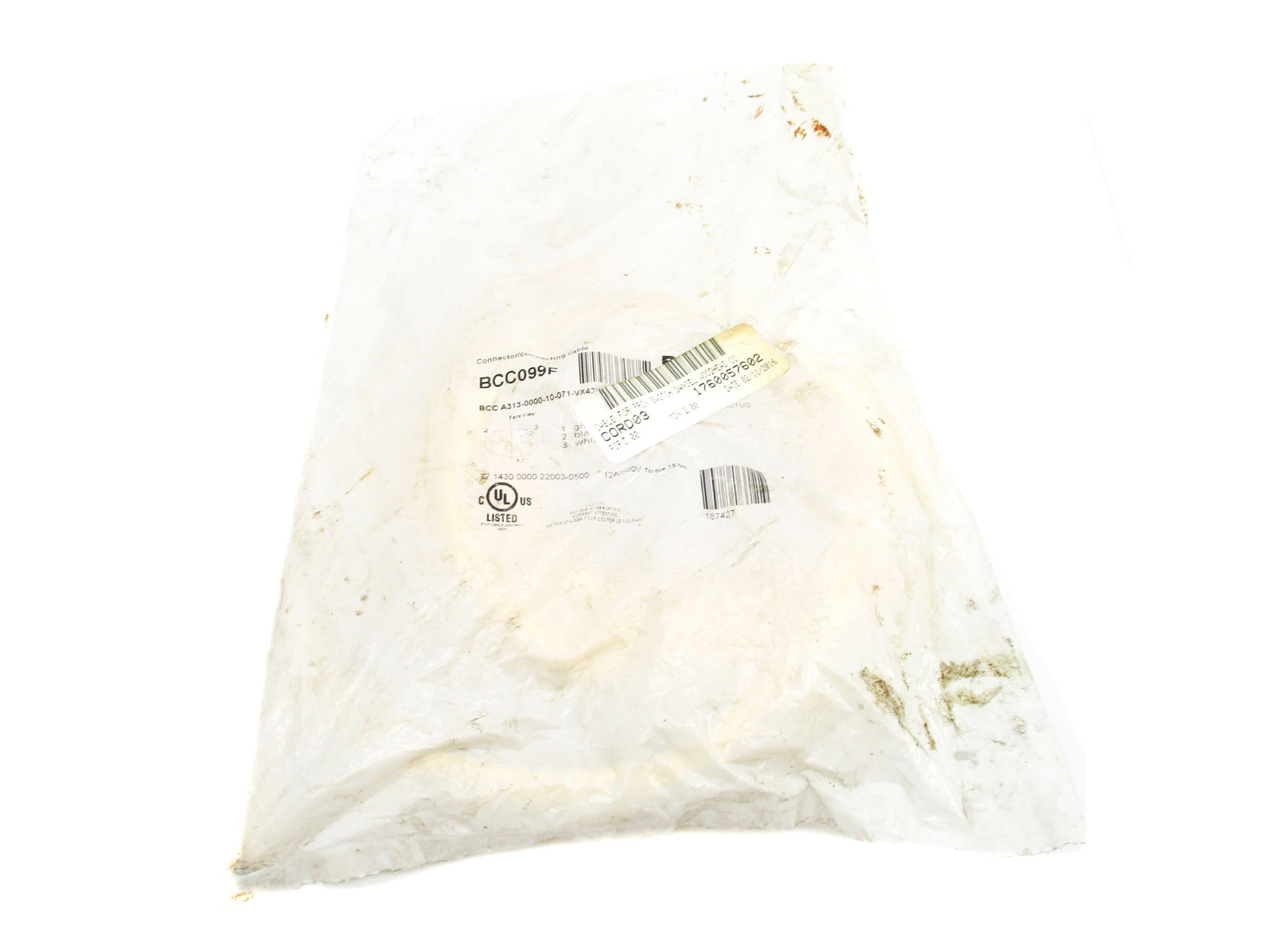 BALLUFF BCCA313-0000-10-071-VX43W6-050 BCC099F 300V 12A  NSMP