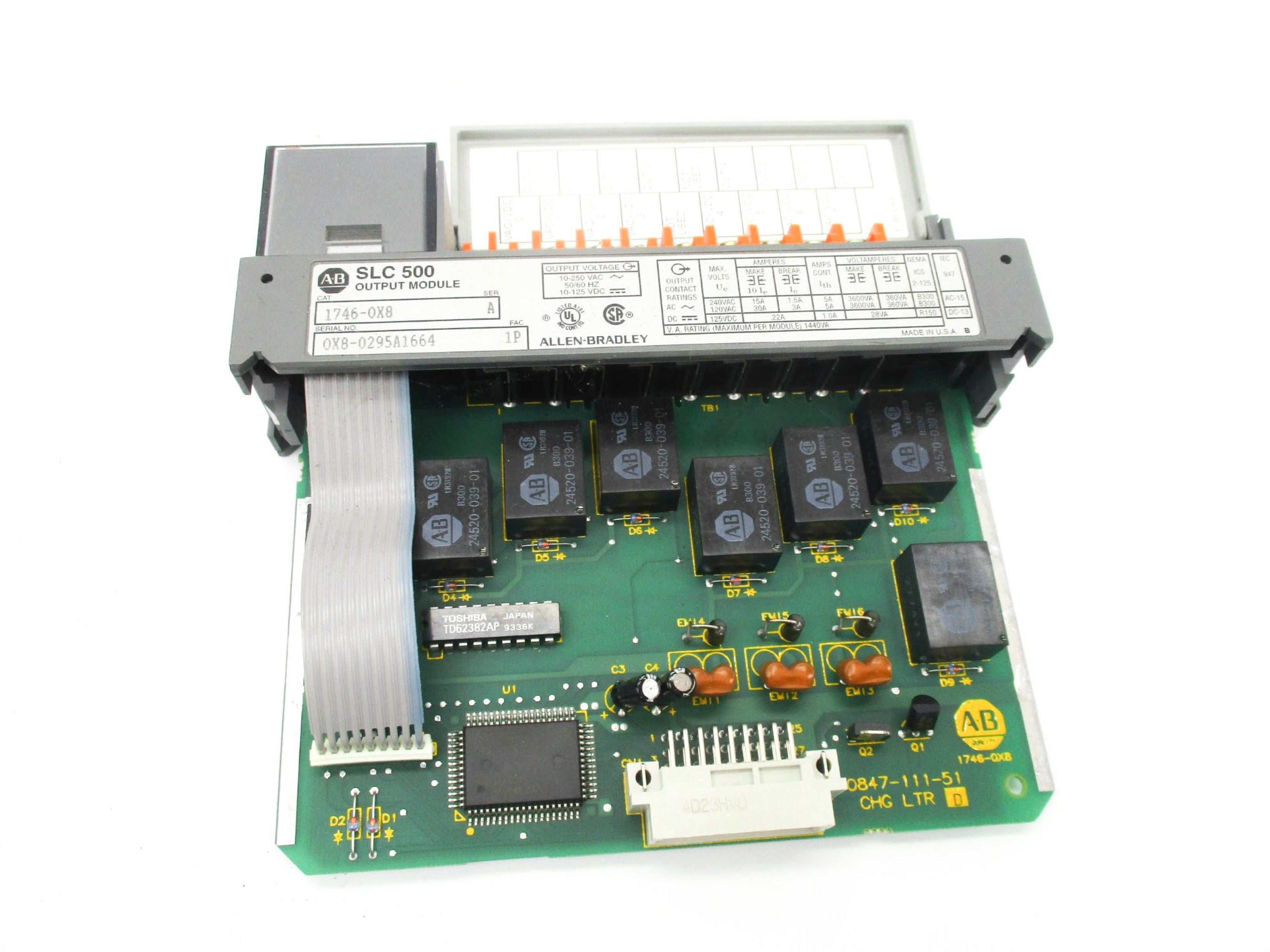 ALLEN BRADLEY 1746-OX8 SER. A NSMP