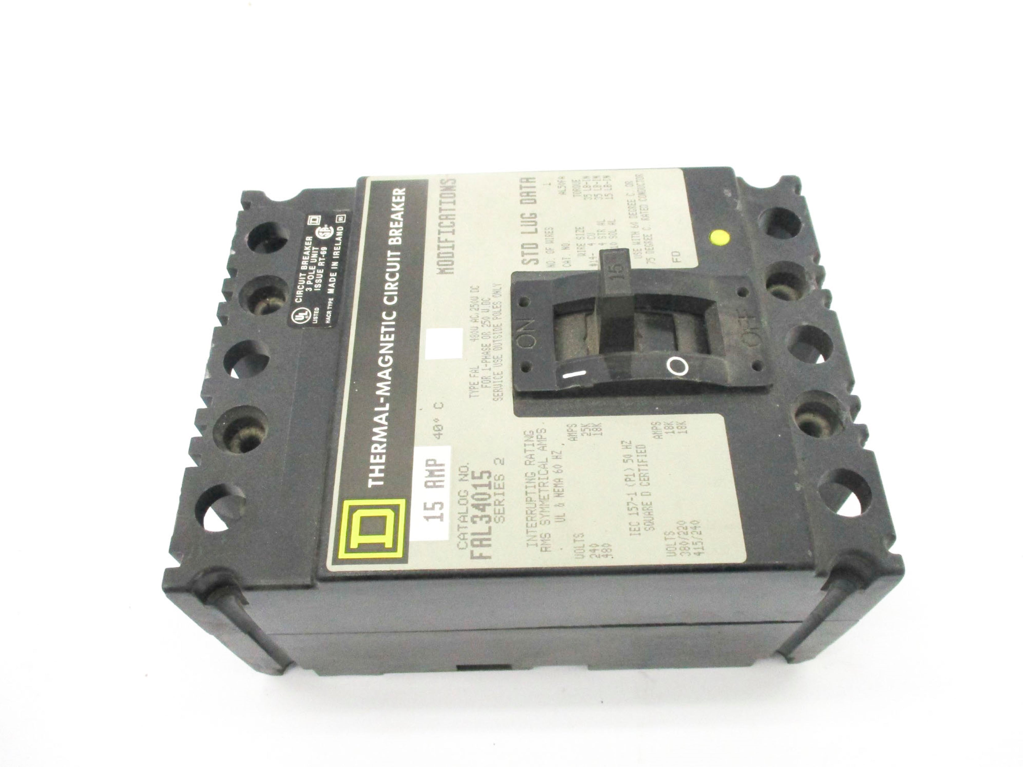 SQUARE D FAL34015 15A (GREY) NSMP