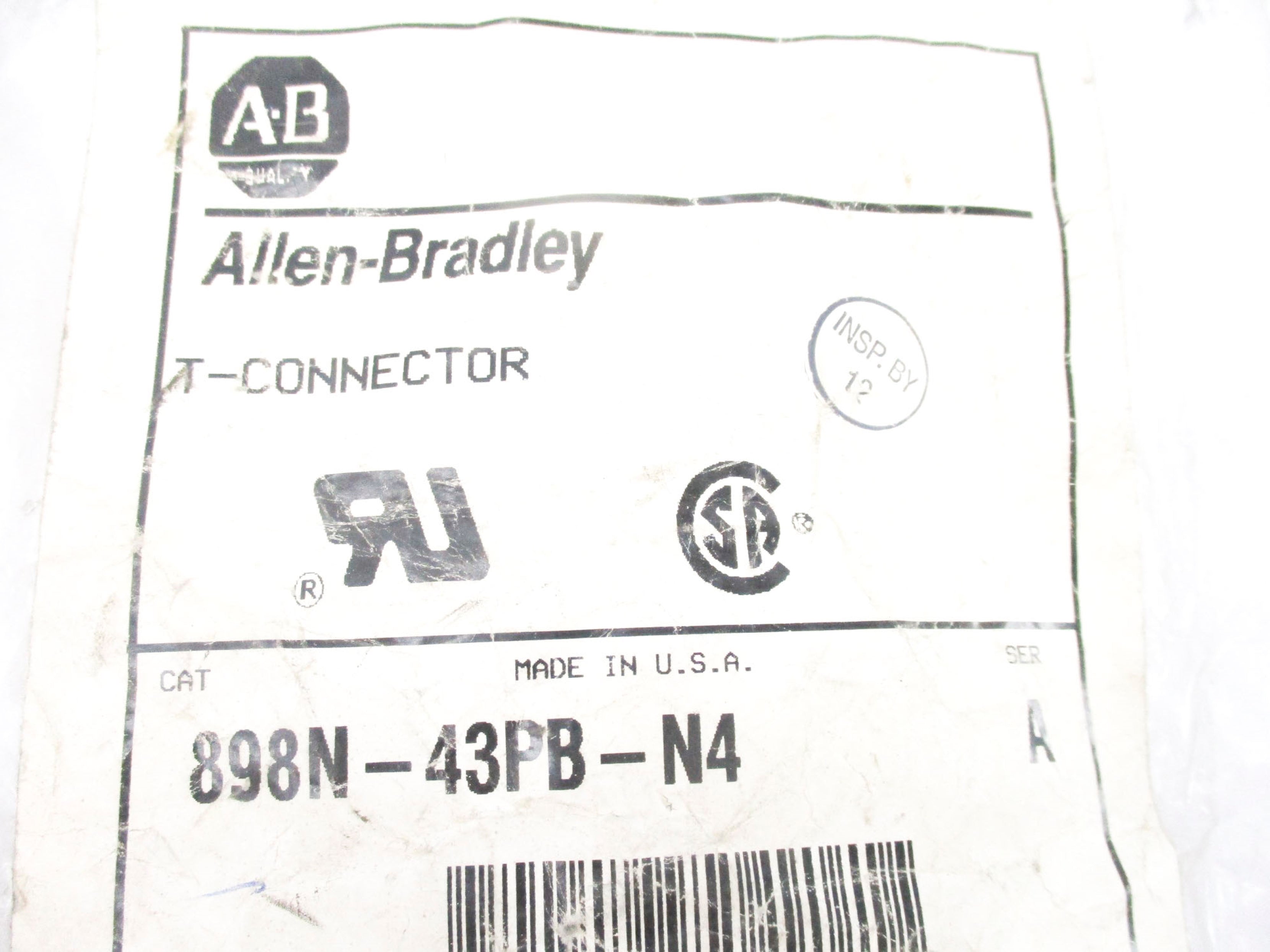 INDUSTRIAL SPARE PART 898N-43PB-N4 SER. A NSMP