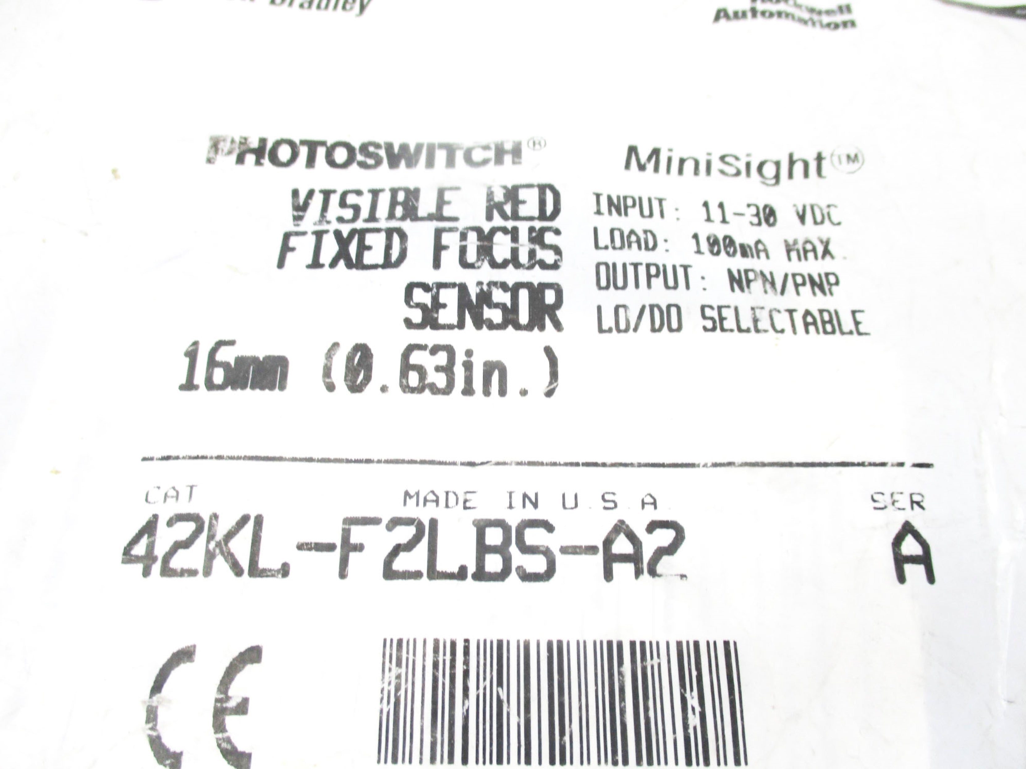 ALLEN BRADLEY 42KL-F2LBS-A2 SER. A NSMP