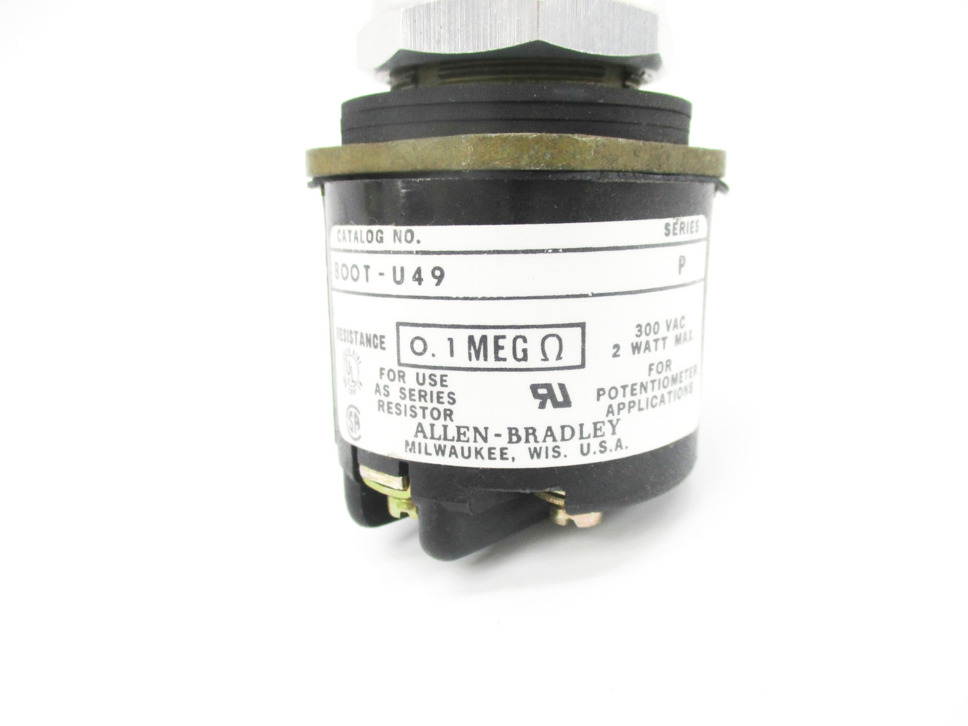 ALLEN BRADLEY 800T-U49 SER. P NSNP