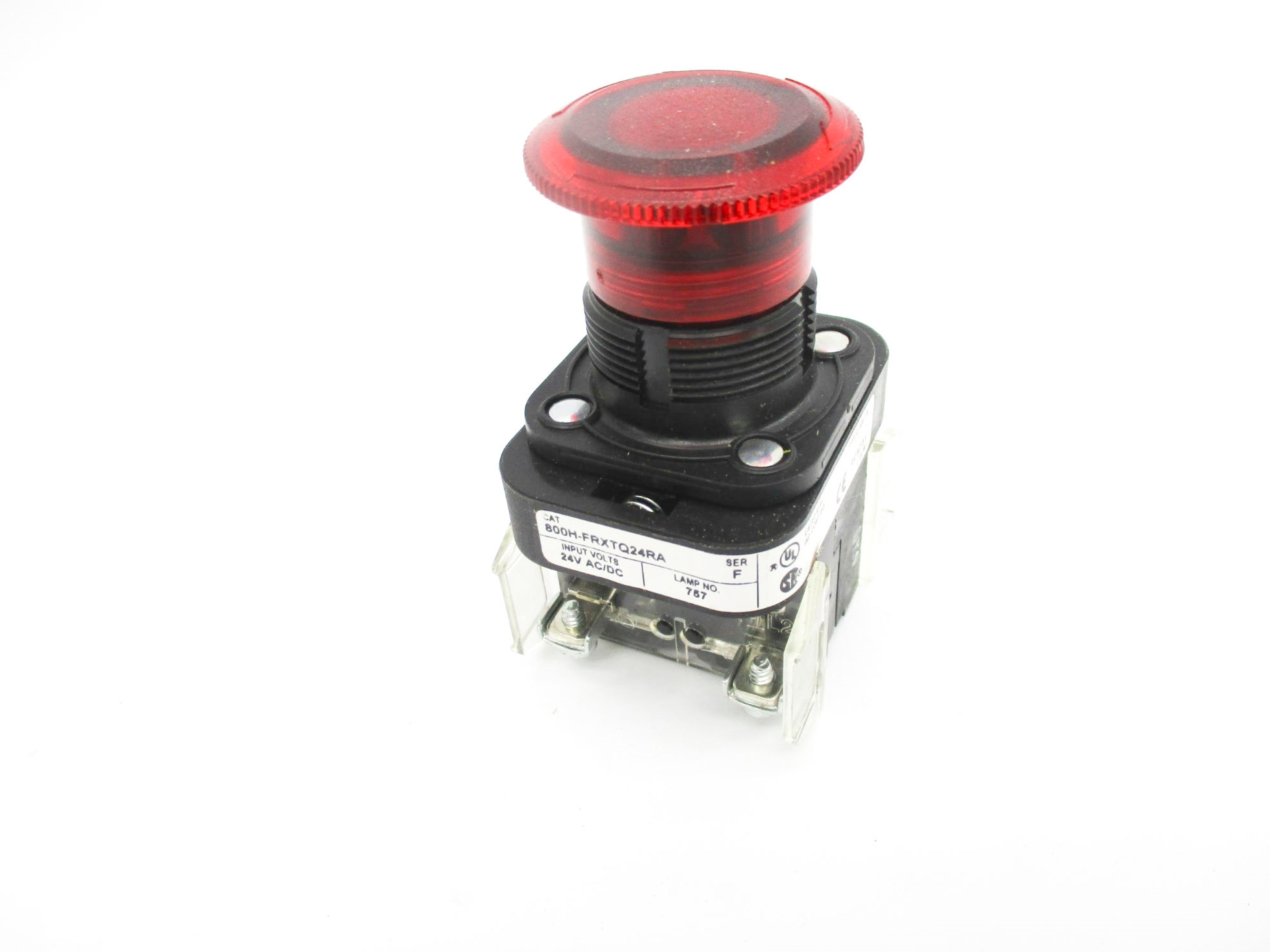 ALLEN BRADLEY 800H-FRXTQ24RA SER. F (WH) NSMP