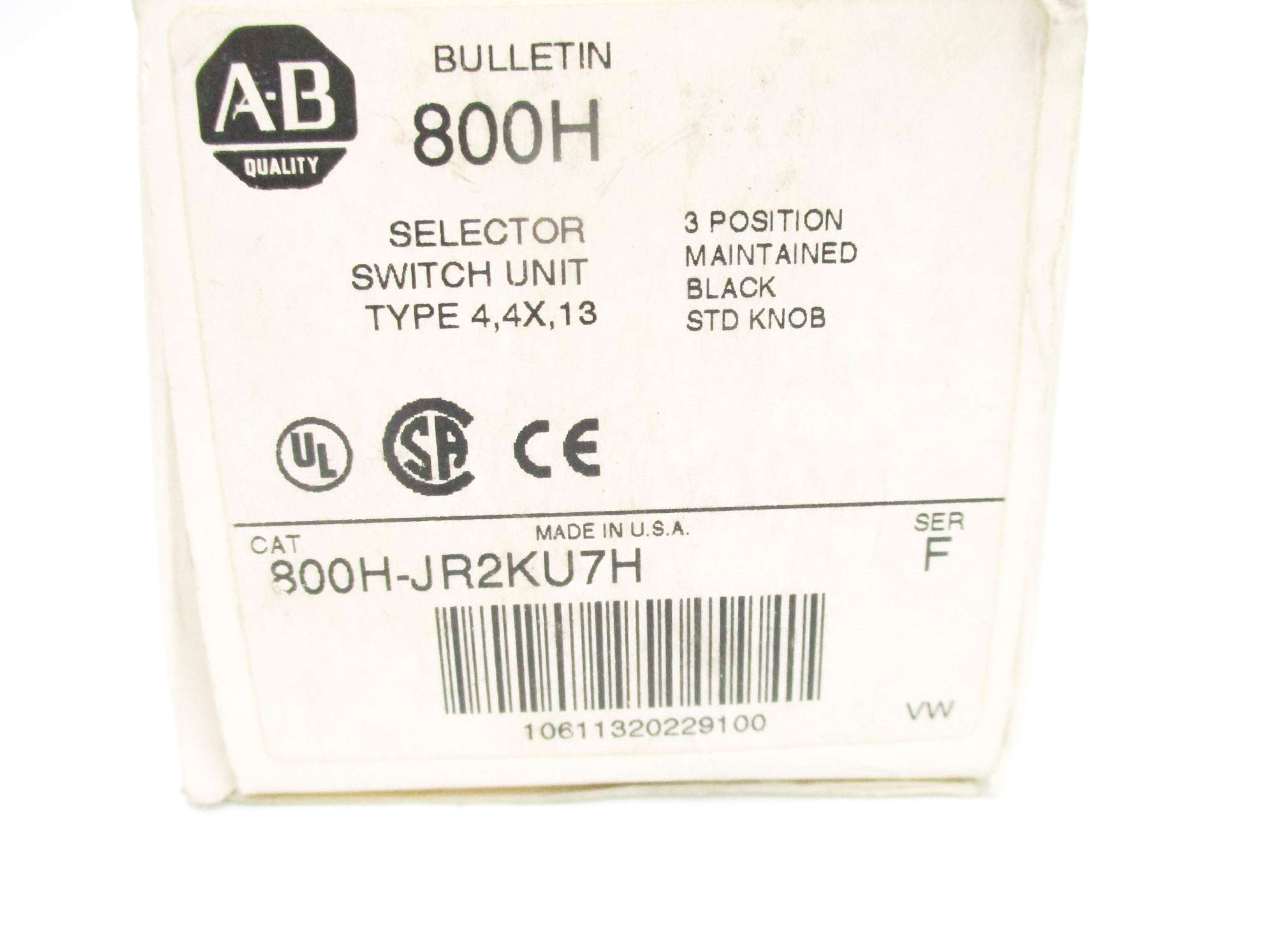 INDUSTRIAL SPARE PART 800H-JR2KU7H SER. F (WH) NSMP