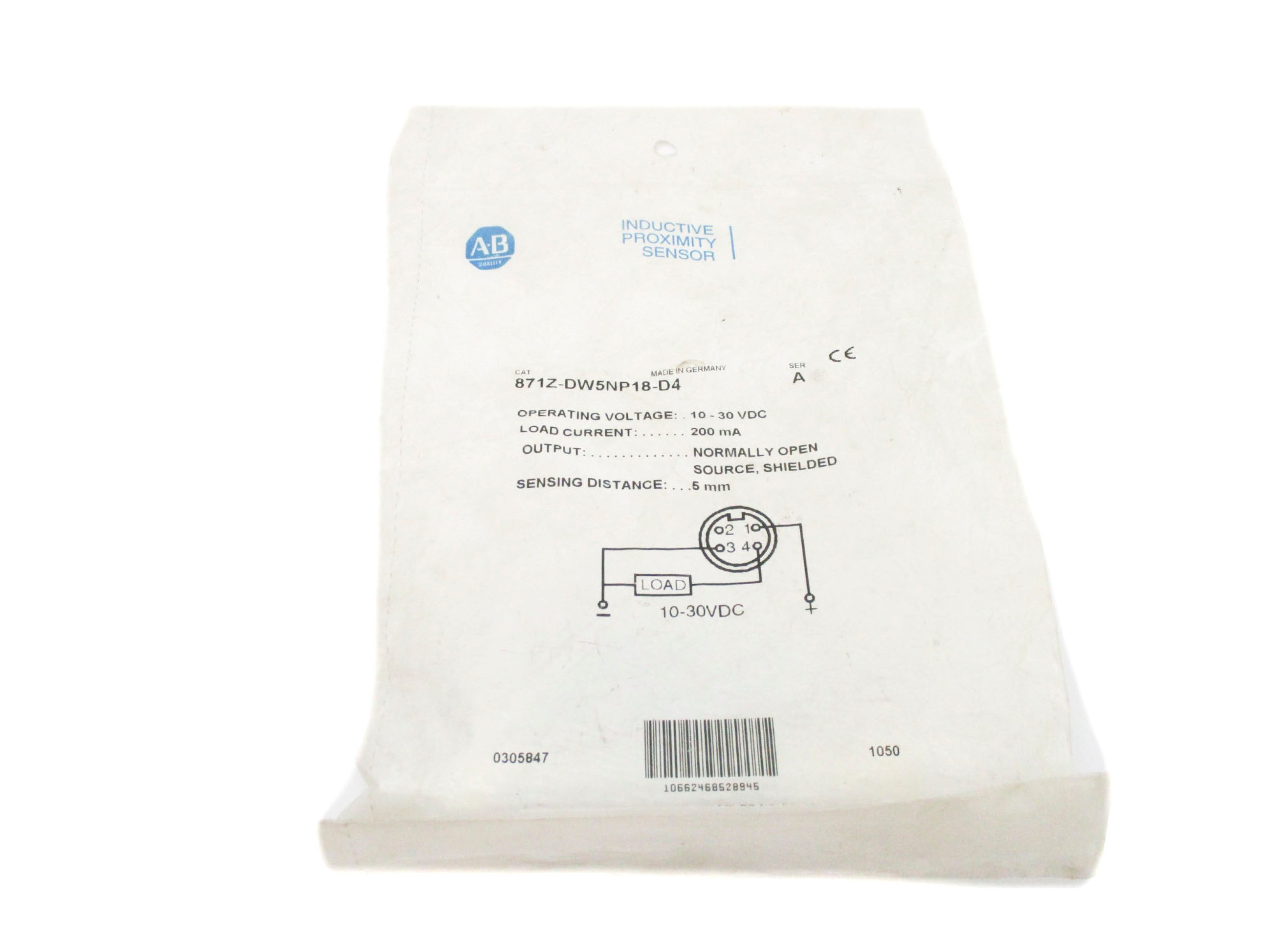 ALLEN BRADLEY 871Z-DW5NP18-D4 SER. A NSMP