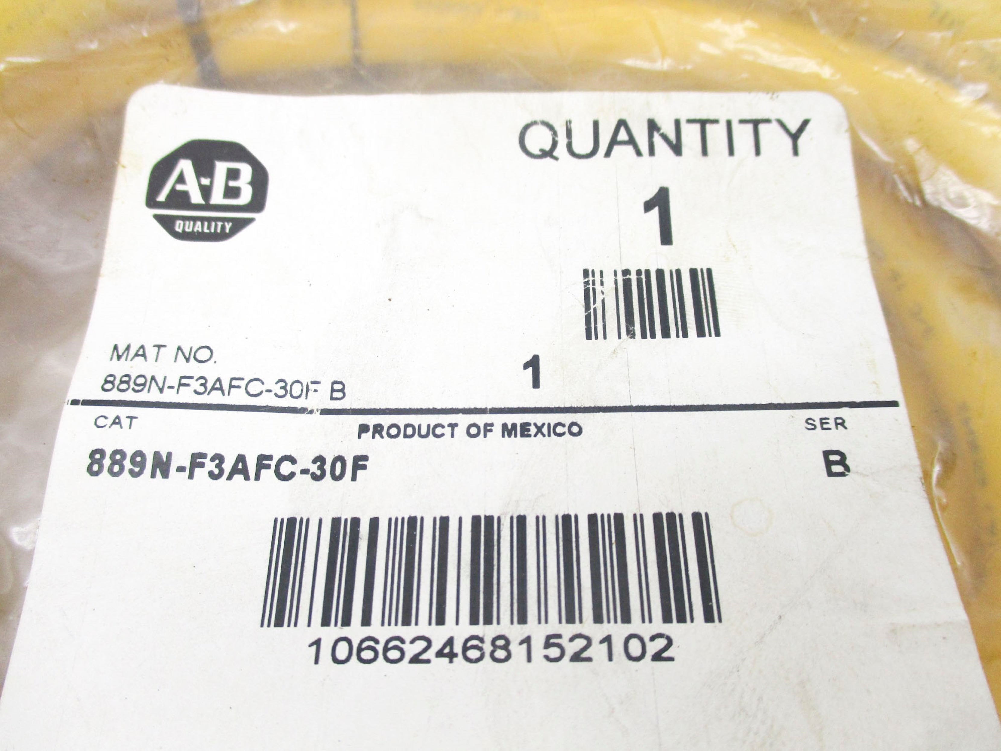 ALLEN BRADLEY 889N-F3AFC-30F SER. B NSMP