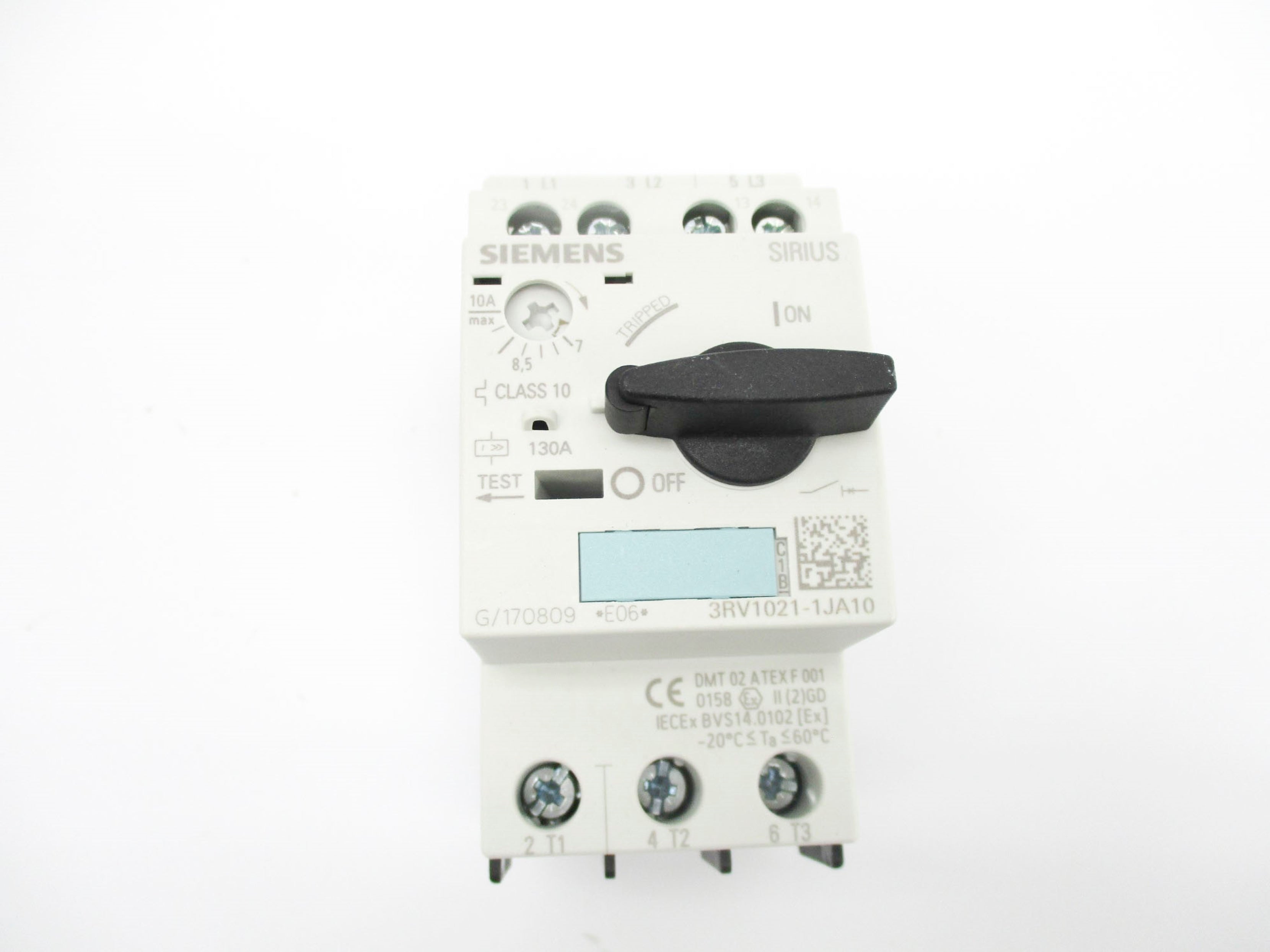 SIEMENS 3RV1021-1JA10 600V 7-10A NSMP