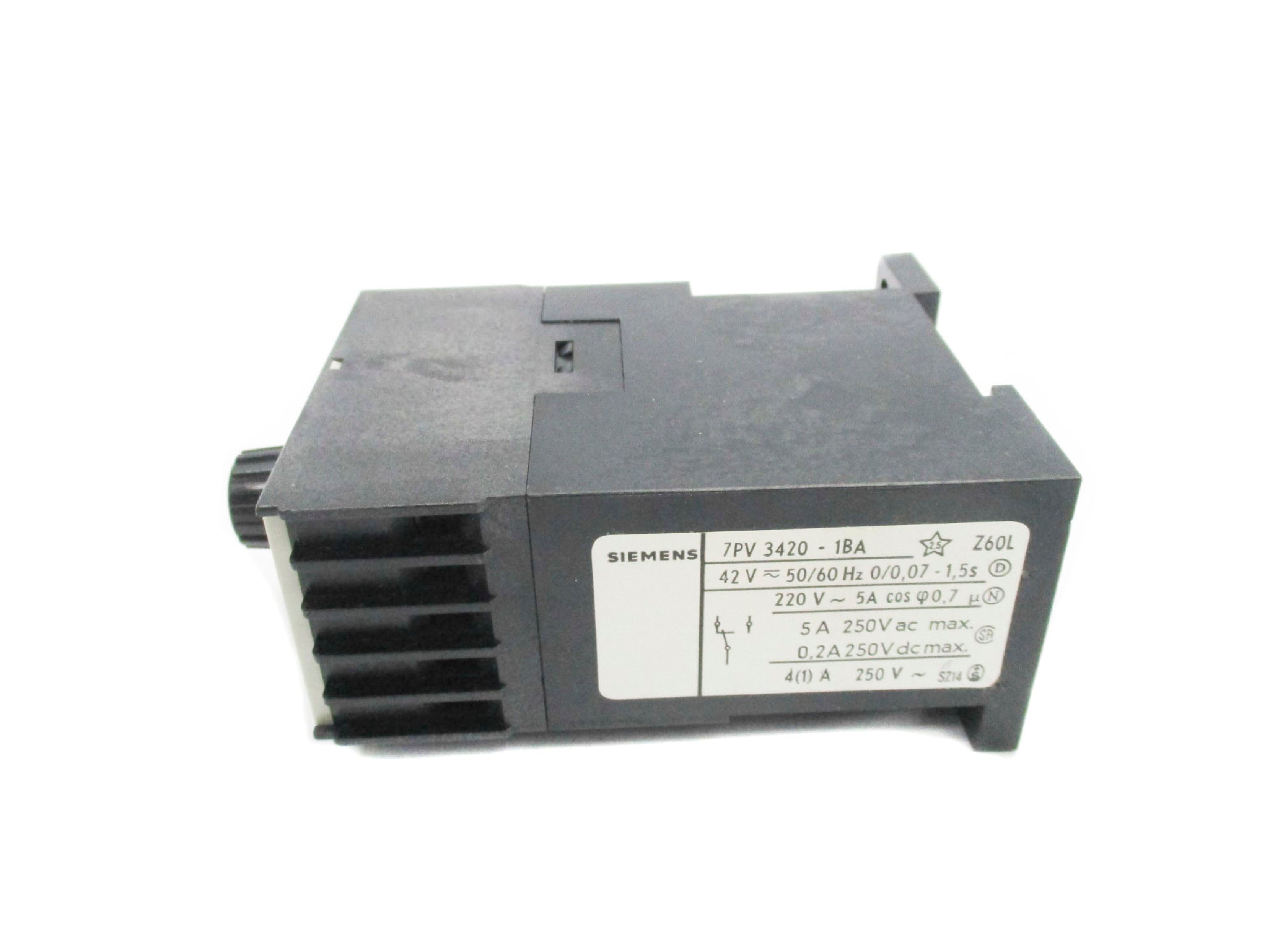 SIEMENS 7PV3420-1BA 0.07-1.5S 42V 5A NSMP