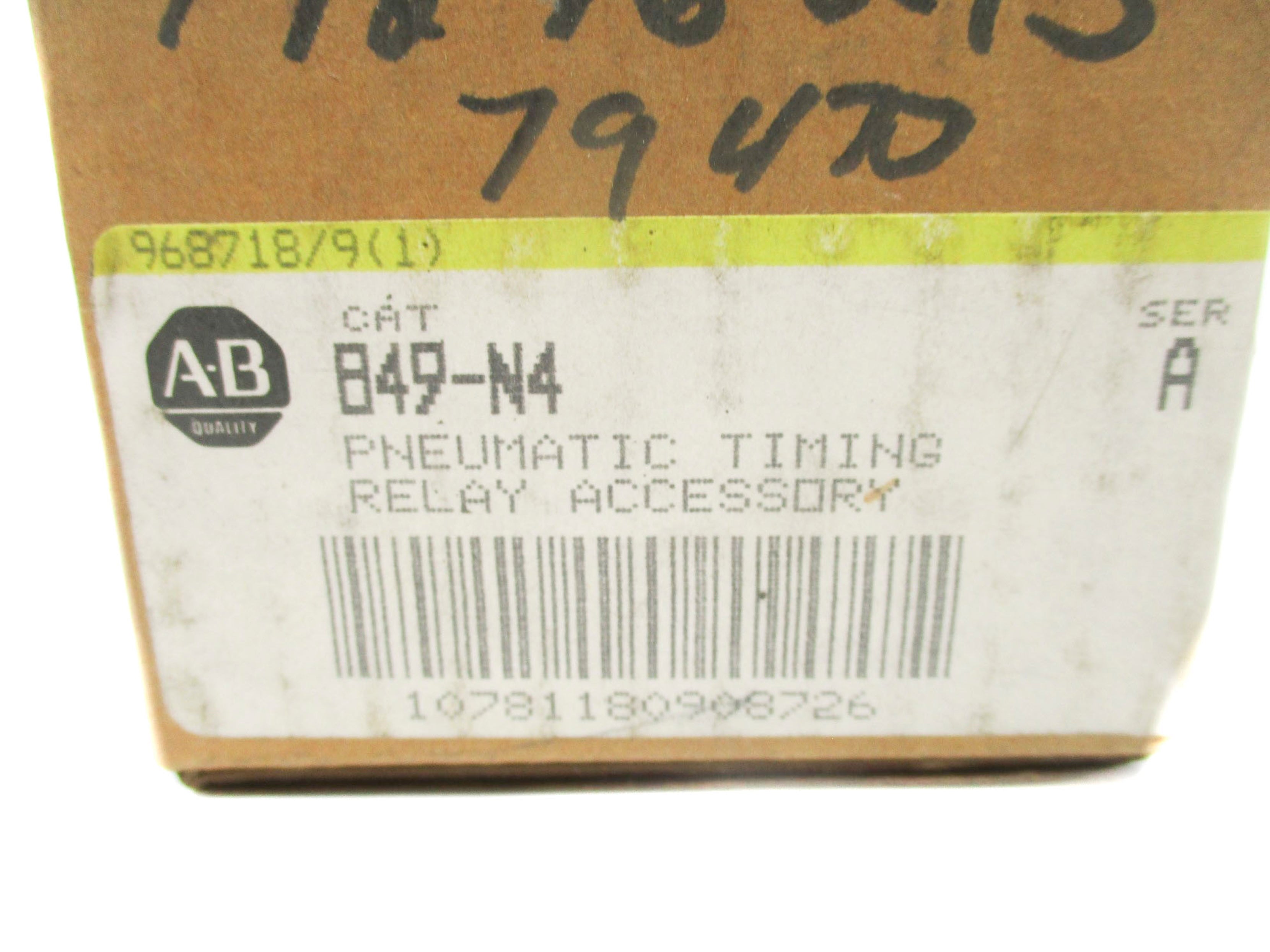 INDUSTRIAL SPARE PART 849-N4 SER. A (BR/YL) NSMP