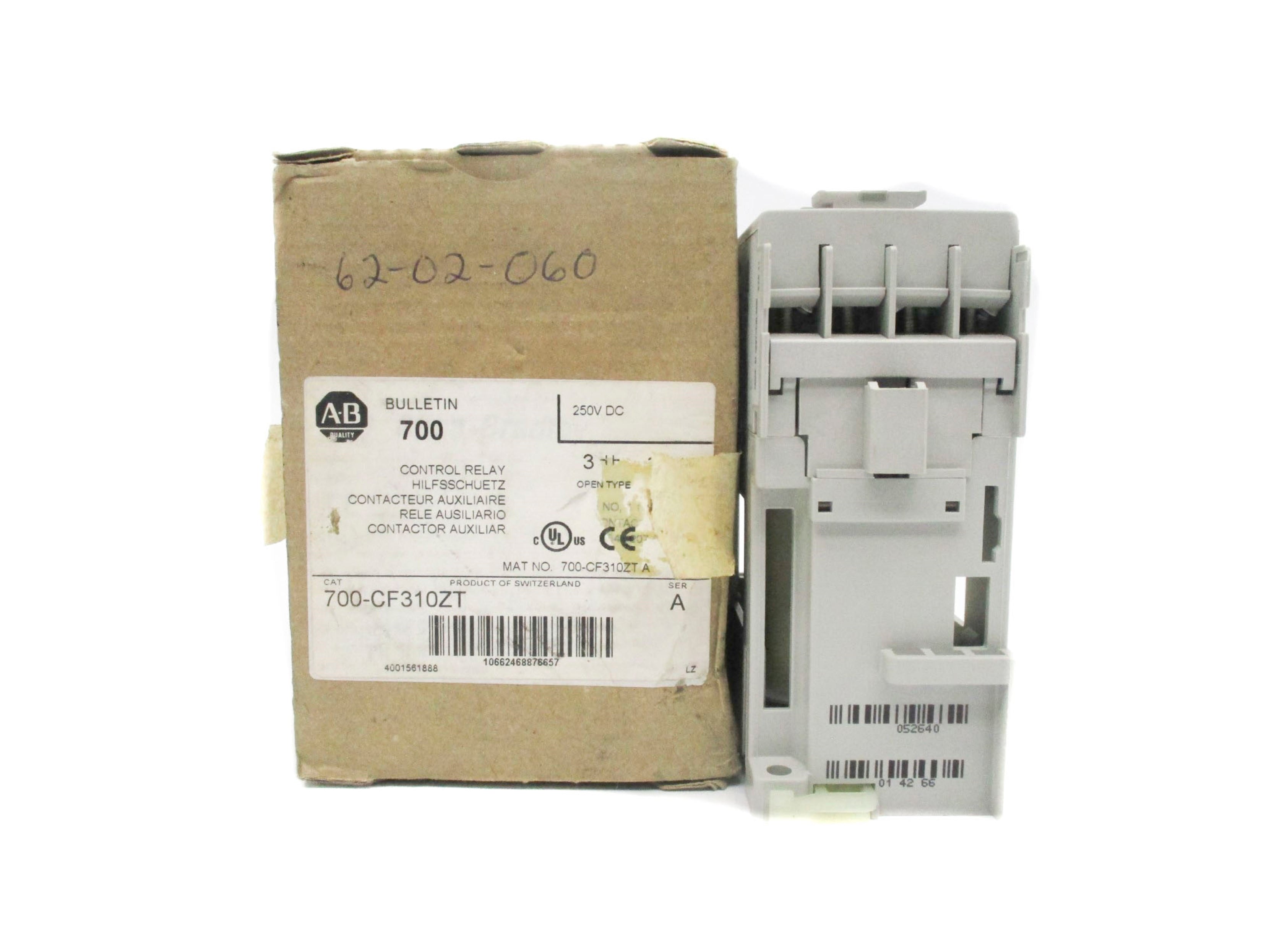 INDUSTRIAL SPARE PART 700-CF310ZT SER. A 250V 20A (BR/WH) NSMP
