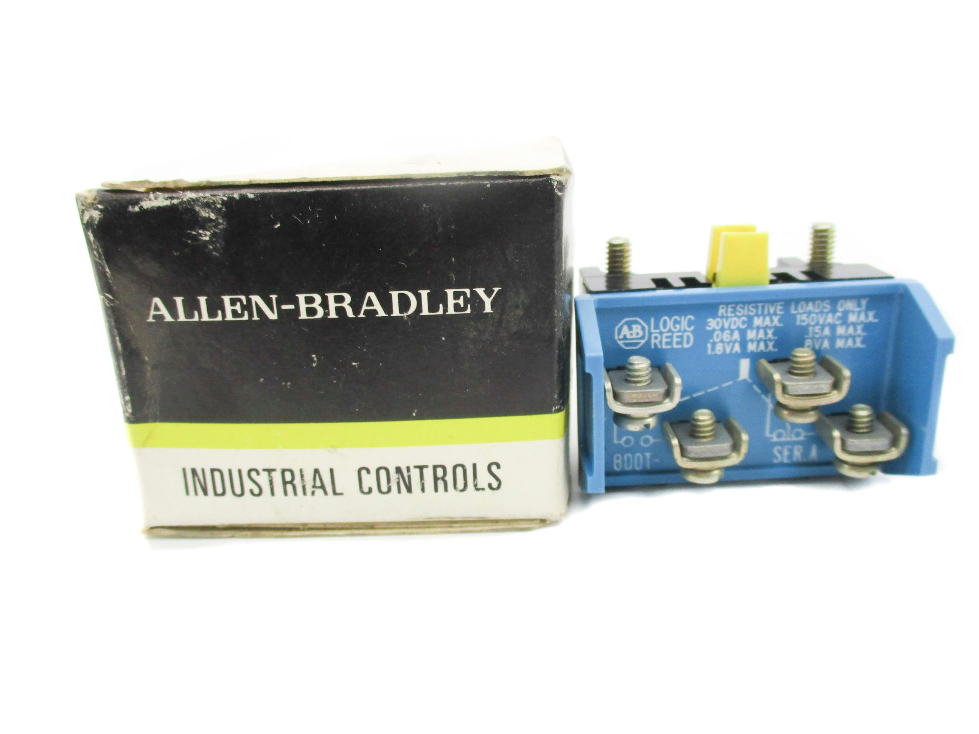 INDUSTRIAL SPARE PART 800T-XAR SER. A 150VAC .15A (BK/YL) NSMP
