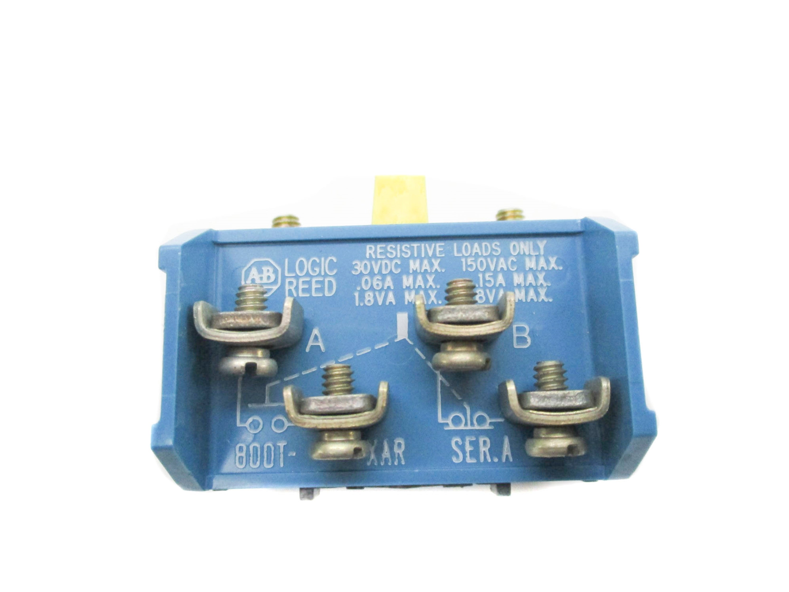 INDUSTRIAL SPARE PART 800T-XAR SER. A 150VAC .15A (BK/YL) NSMP
