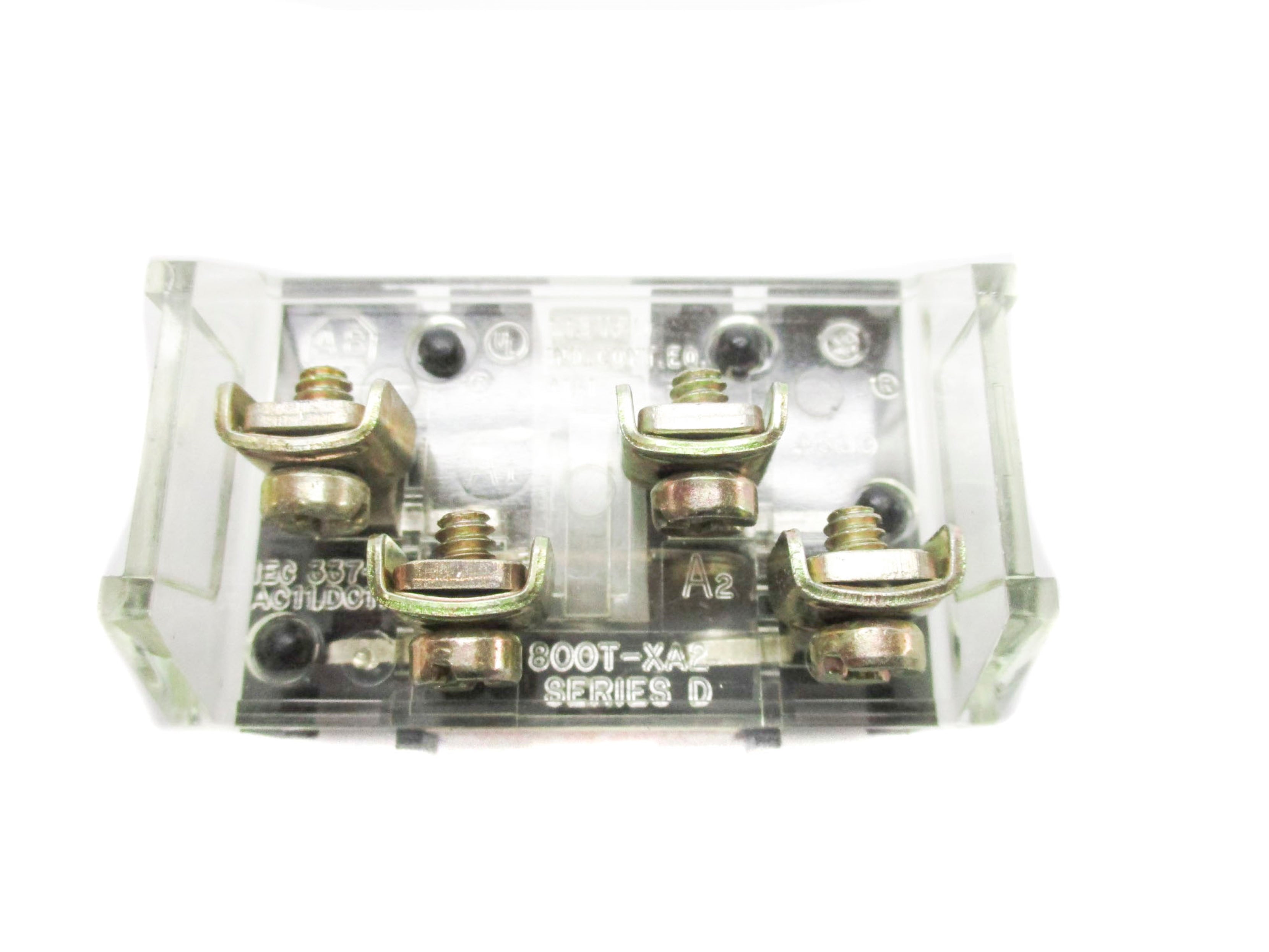 ALLEN BRADLEY 800T-XA2 SER. D (BK/YL) NSMP