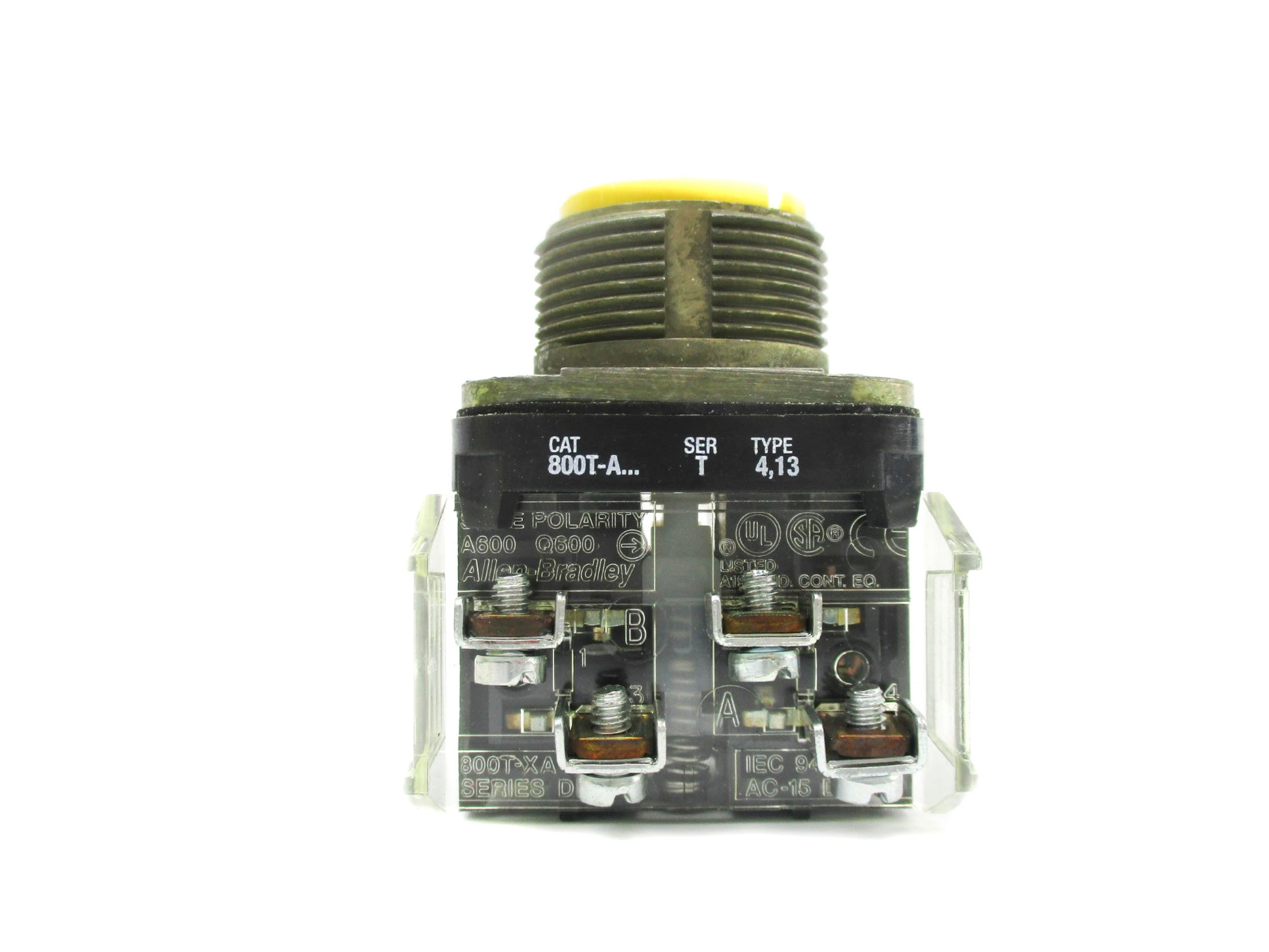 ALLEN BRADLEY 800T-A9B SER. T (WH) NSMP