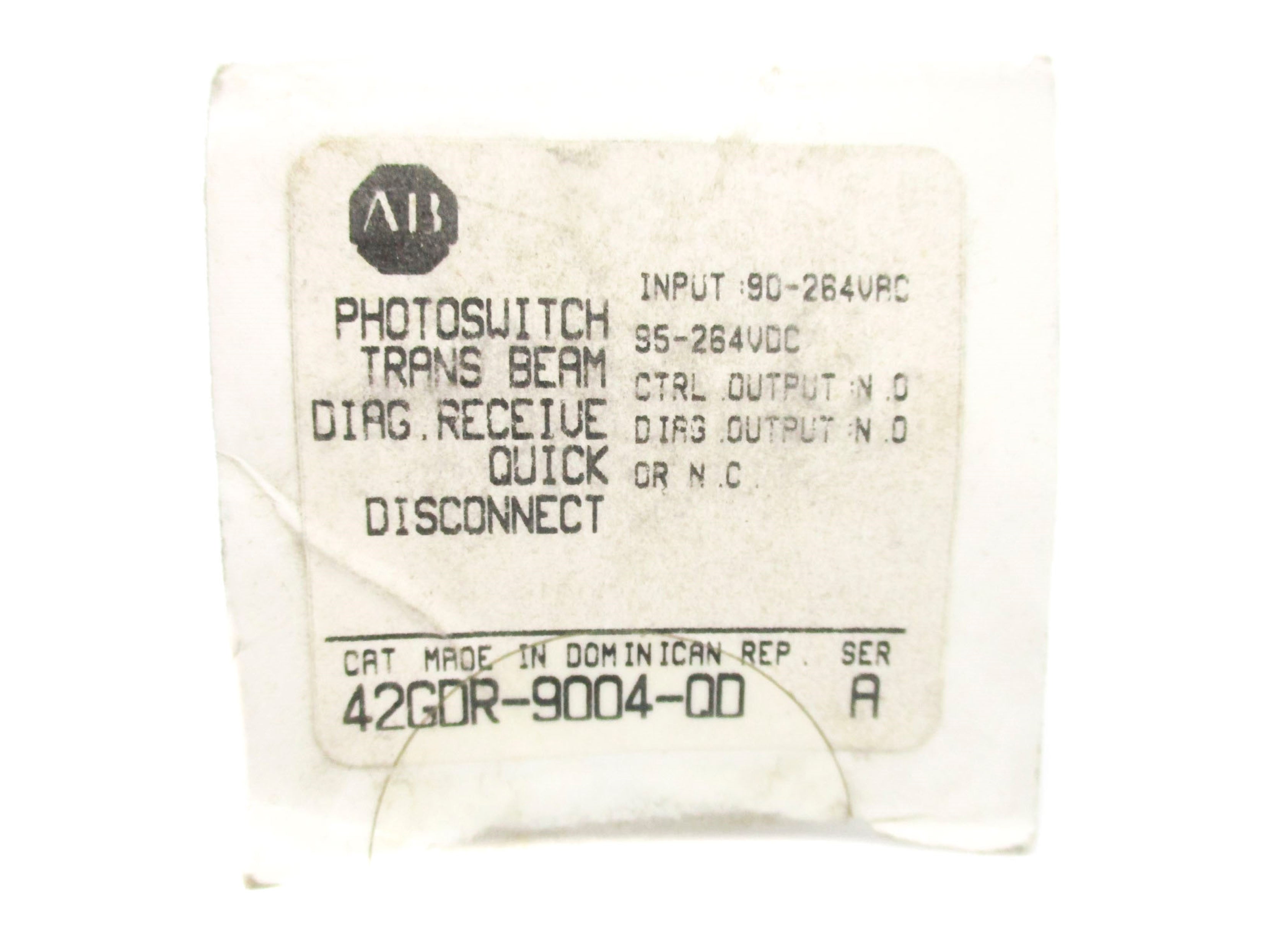 ALLEN BRADLEY 42GDR-9004-QD SER. A (WH) NSMP