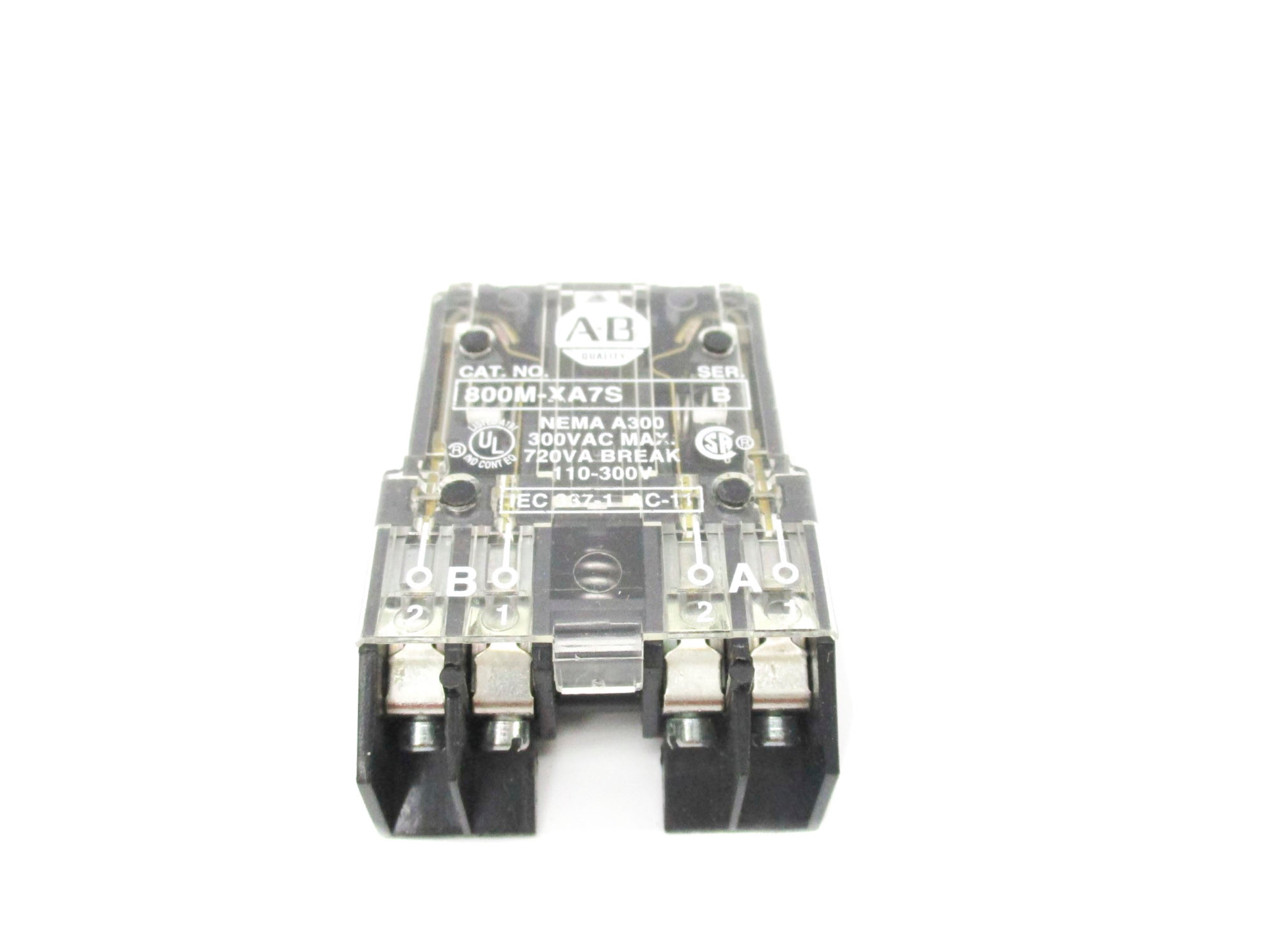 ALLEN BRADLEY 800M-XA7S SER. B (GY/BL) NSMP