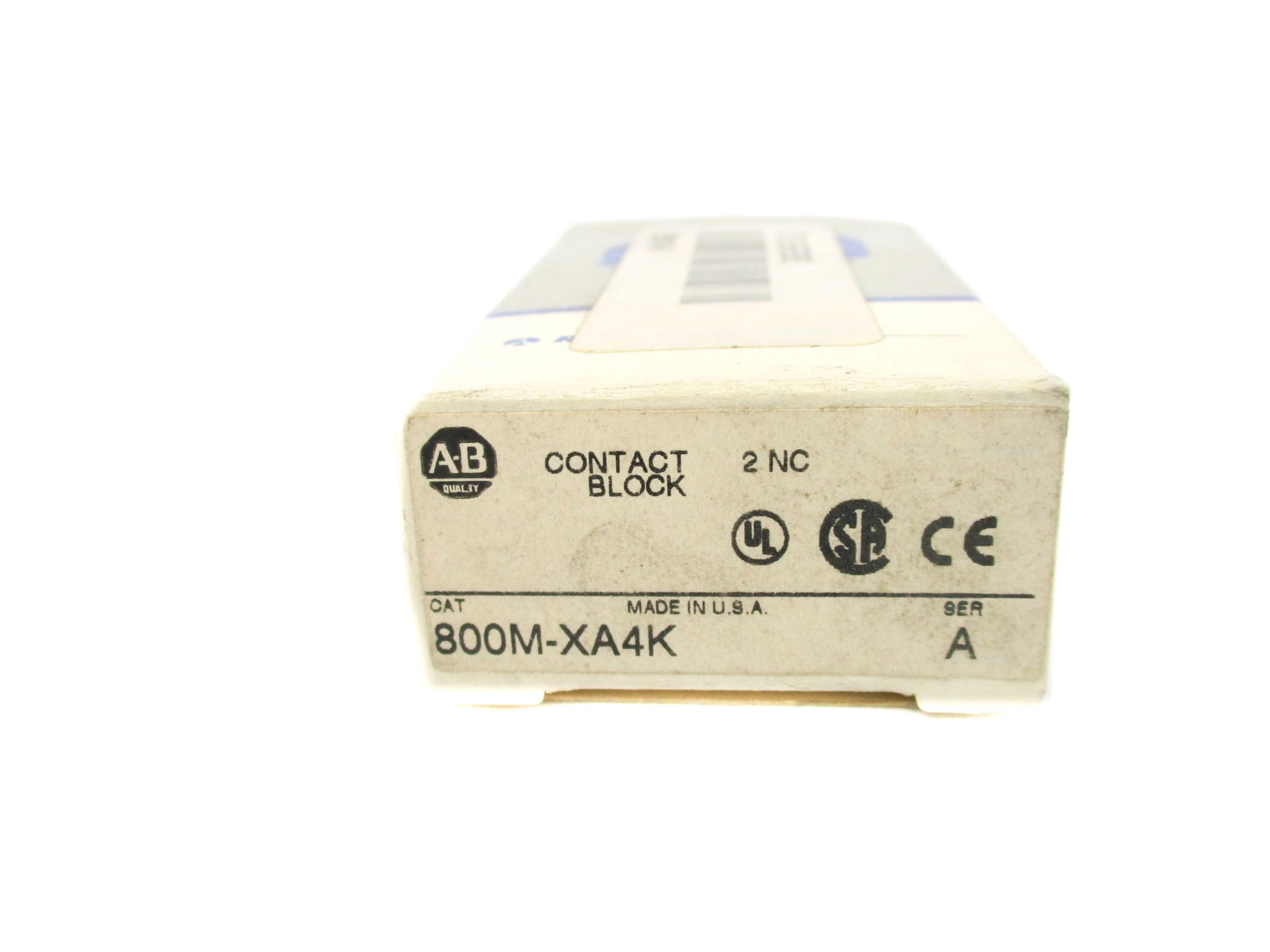 ALLEN BRADLEY 800M-XA4K SER. A (GY/BL) NSMP
