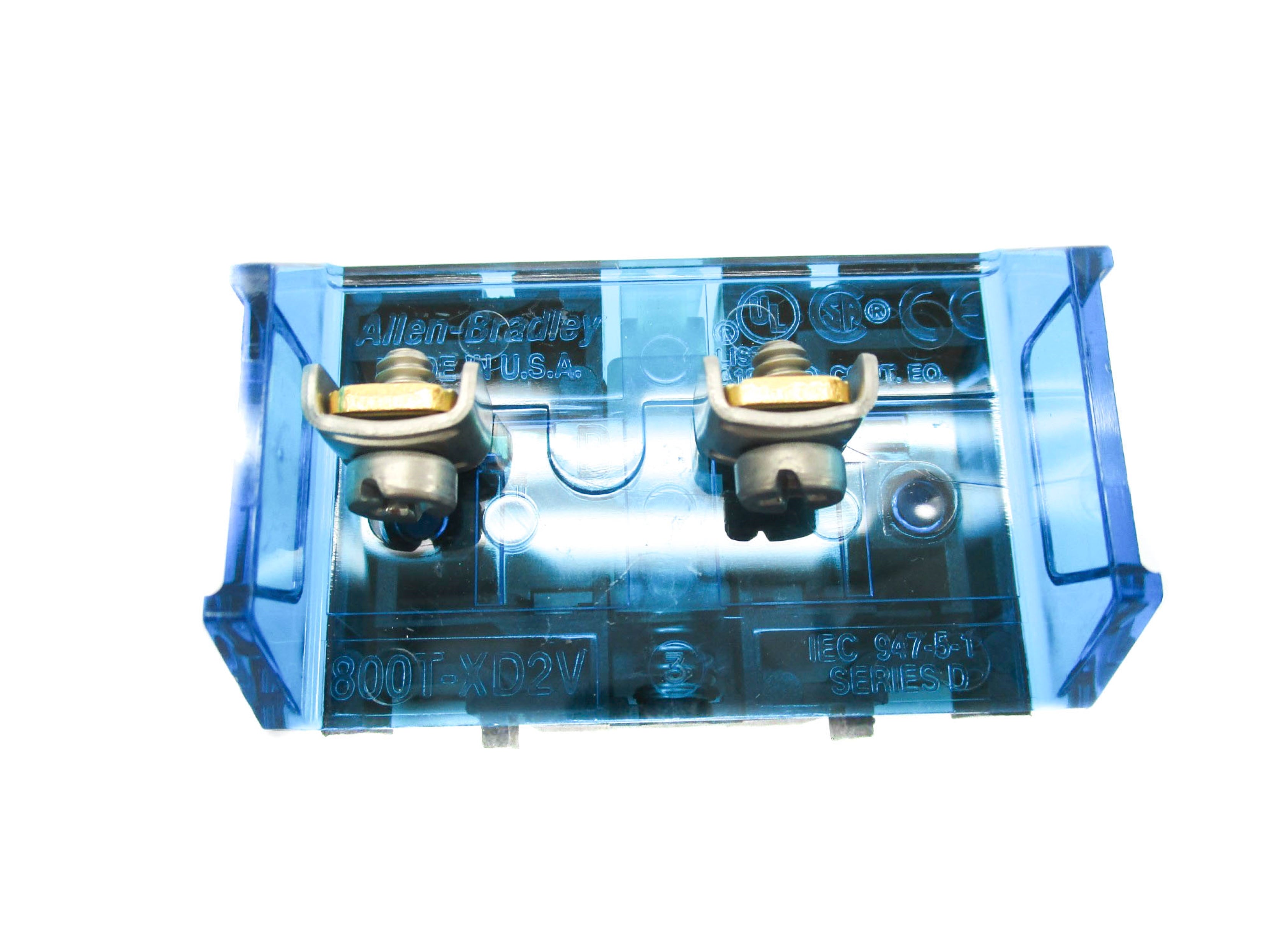 ALLEN BRADLEY 800T-XD2V SER. D (GY/BL) NSMP