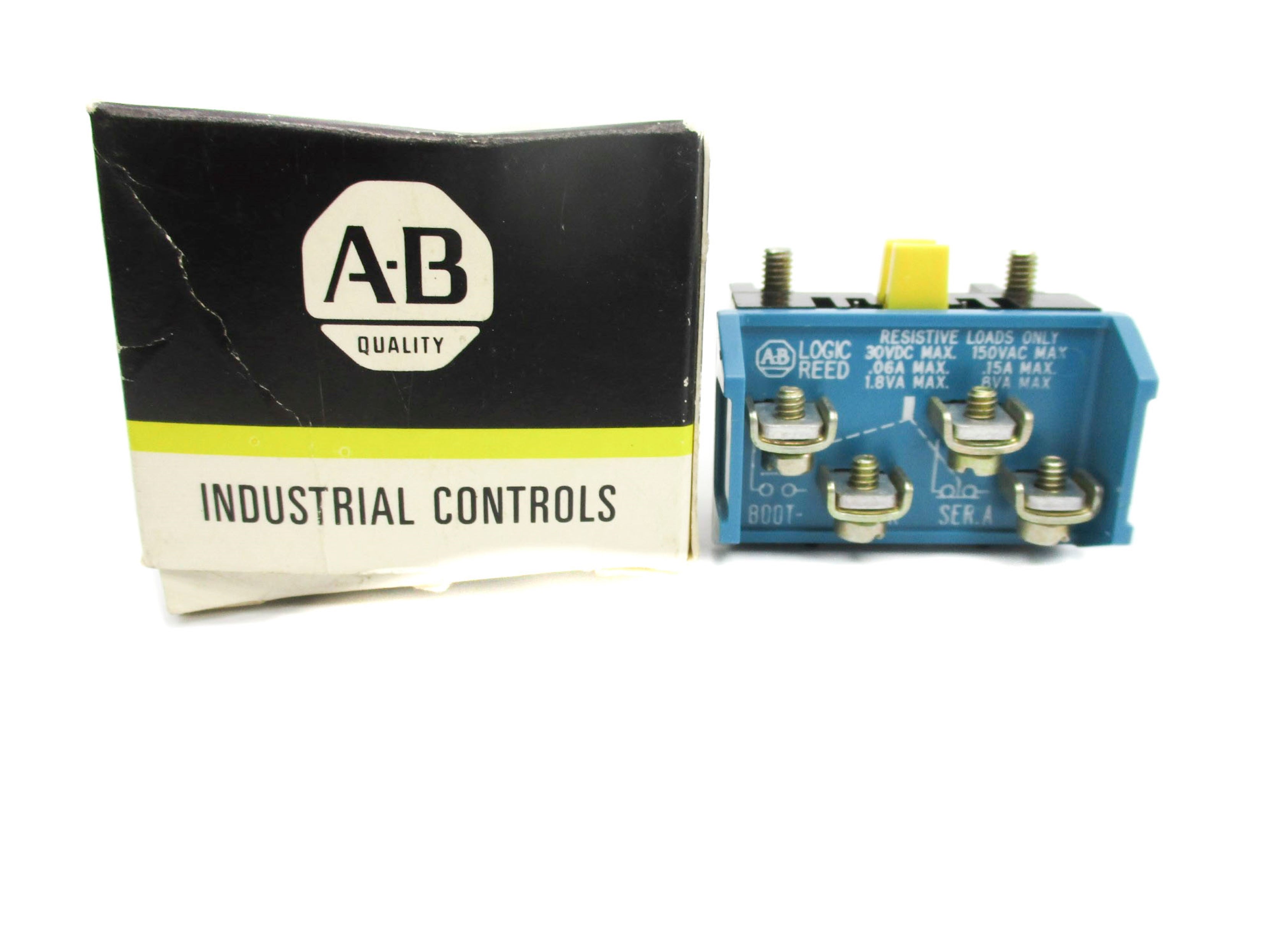 ALLEN BRADLEY 800T-XAR SER. A  (BK/YL) NSMP