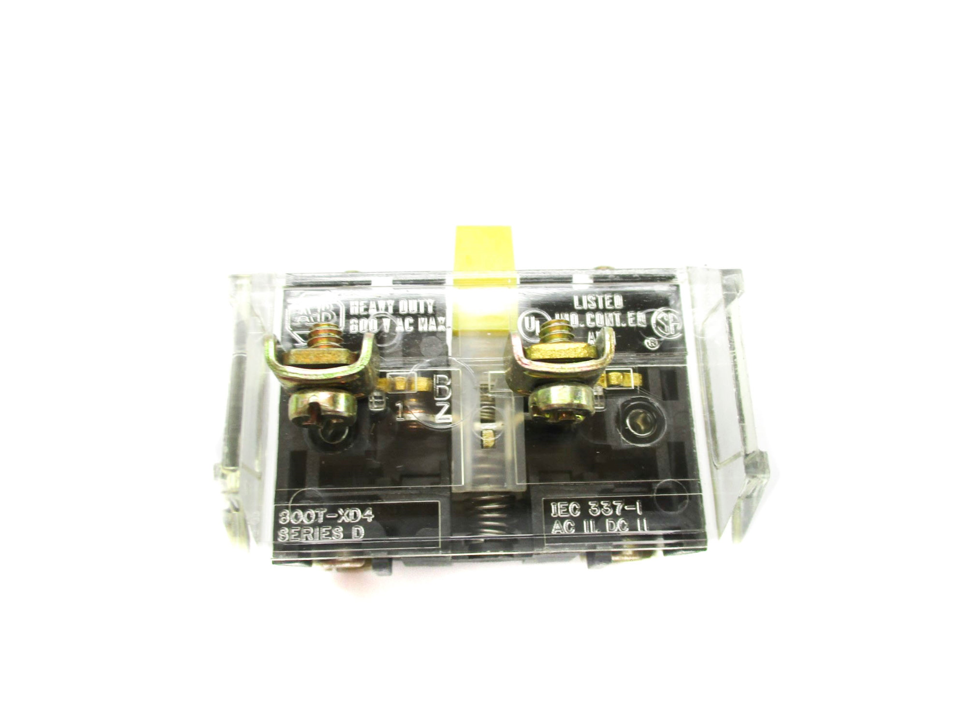 ALLEN BRADLEY 800T-XD4 SER. D (BK/YL) NSMP